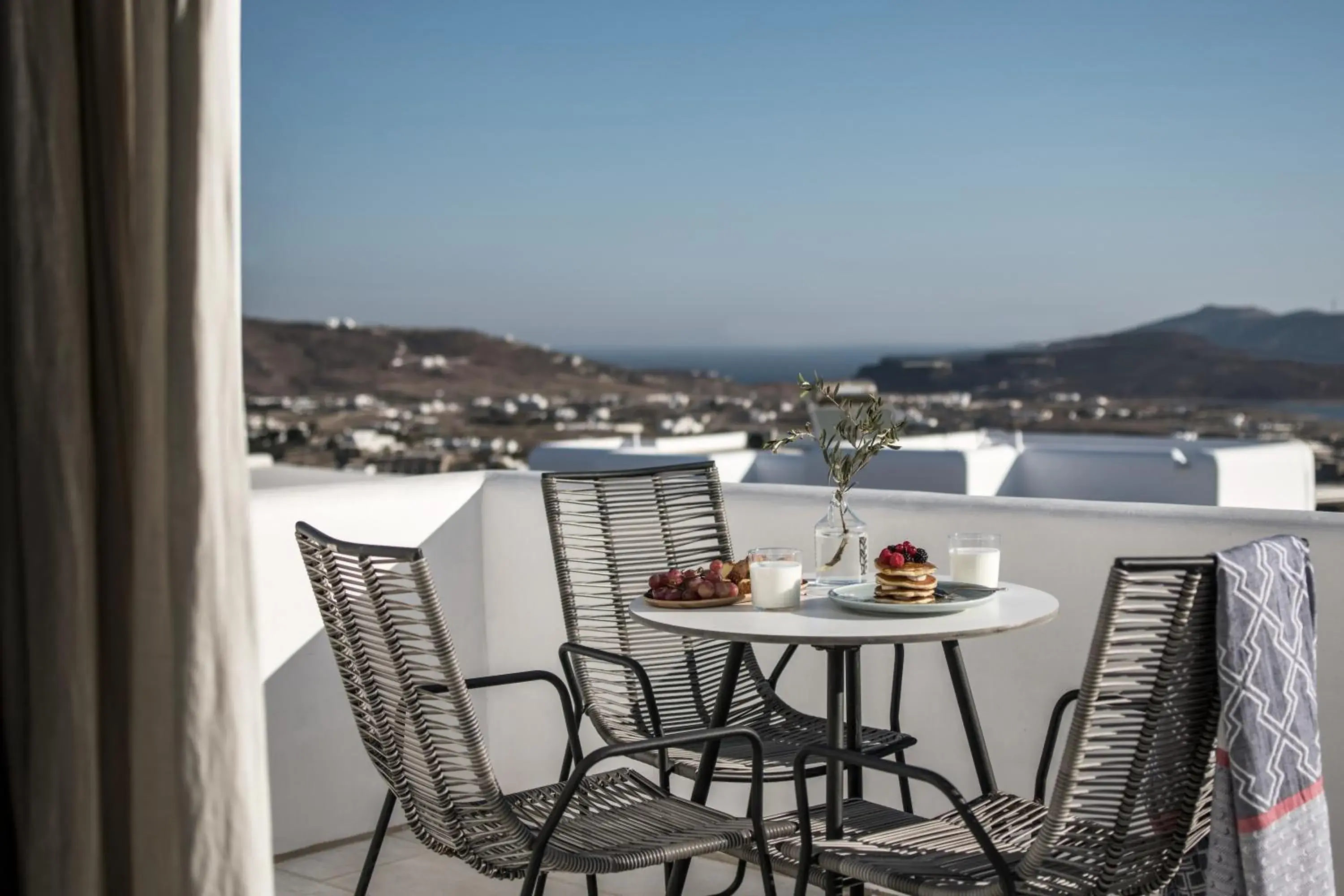 Balcony/Terrace in A Hotel Mykonos