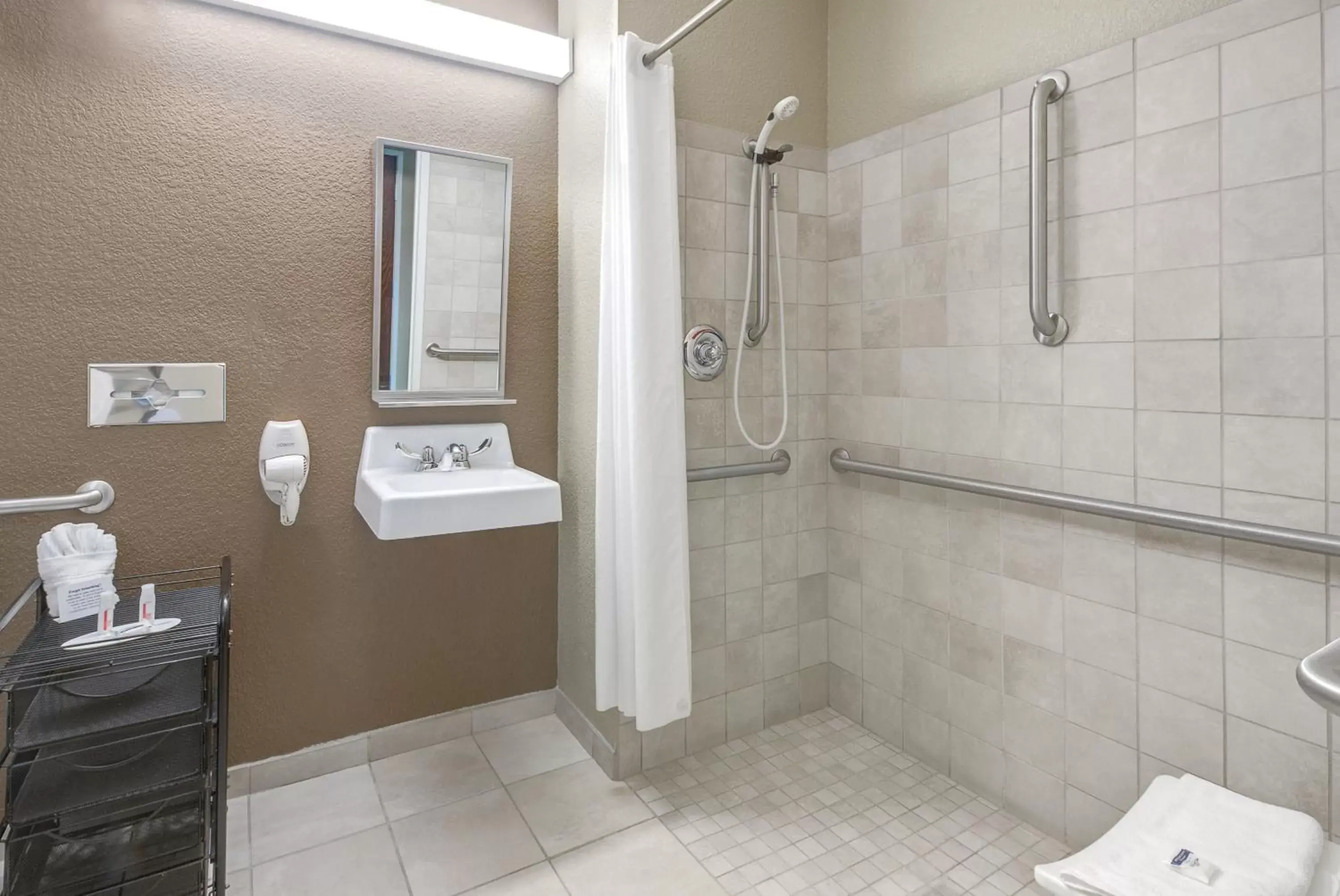 Bathroom in Microtel Inn & Suites by Wyndham Williston