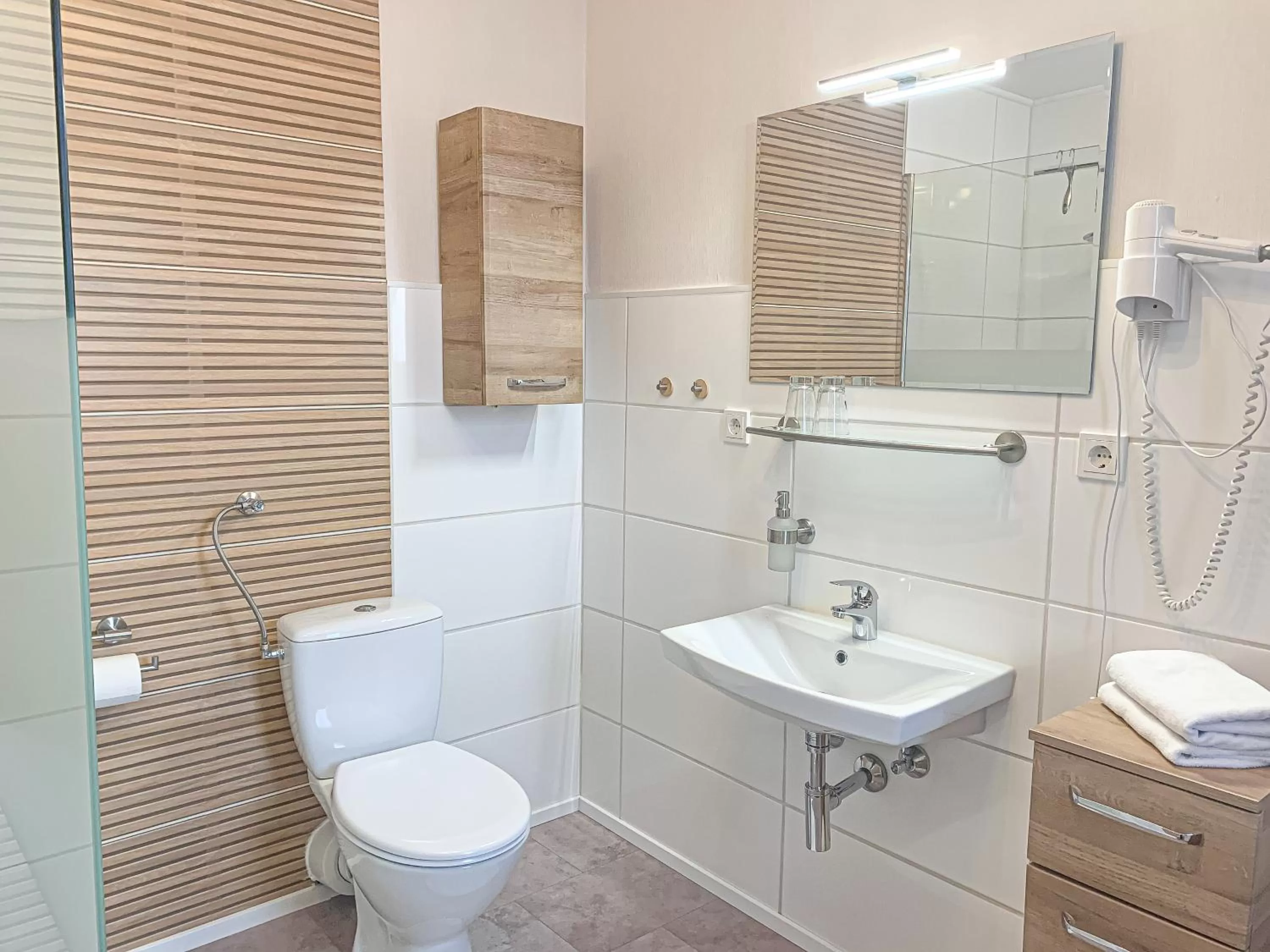 Bathroom in Restaurant Landgasthof Zum Wiesengrund