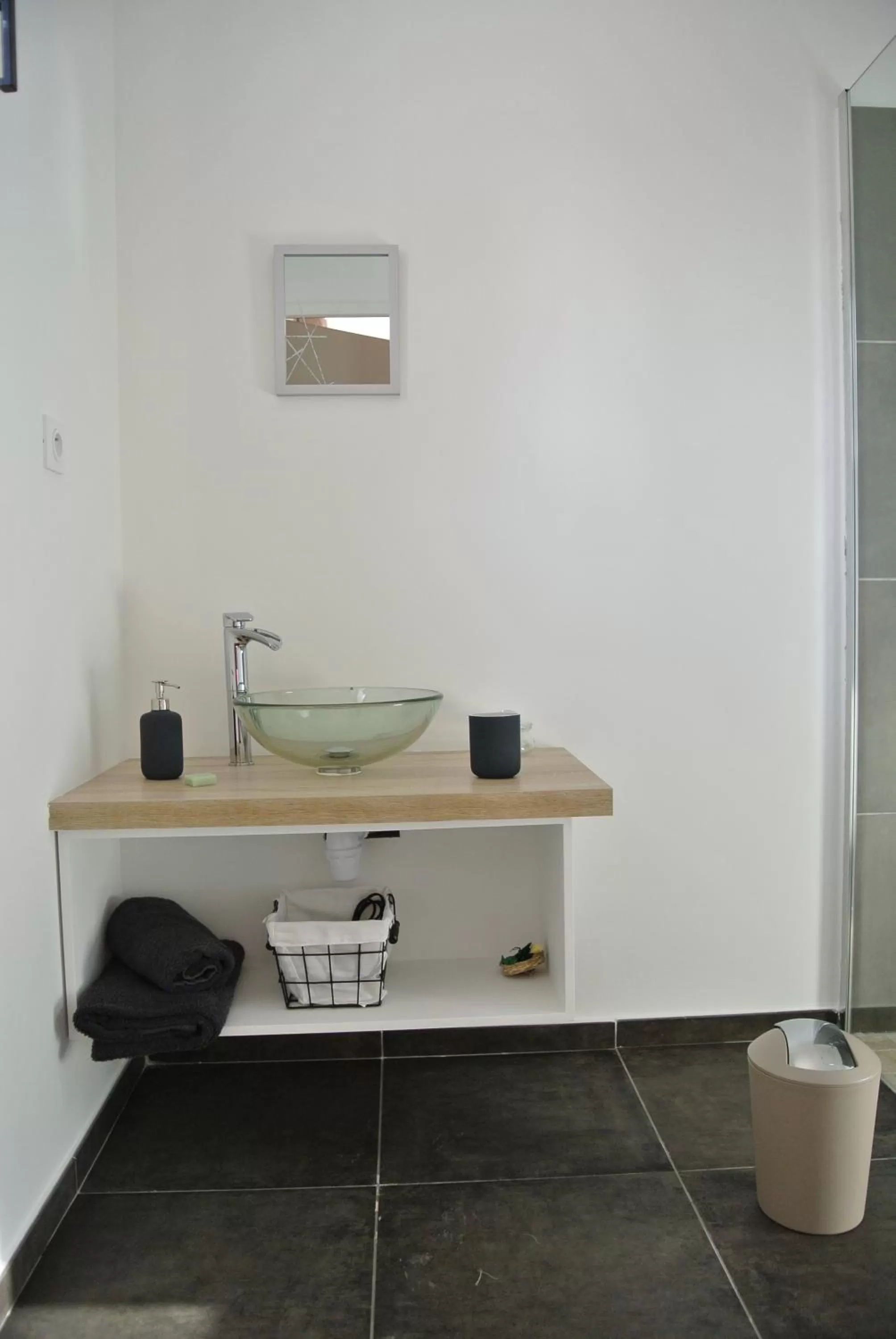 Shower in CARPE DIEM Résidence Hôtelière