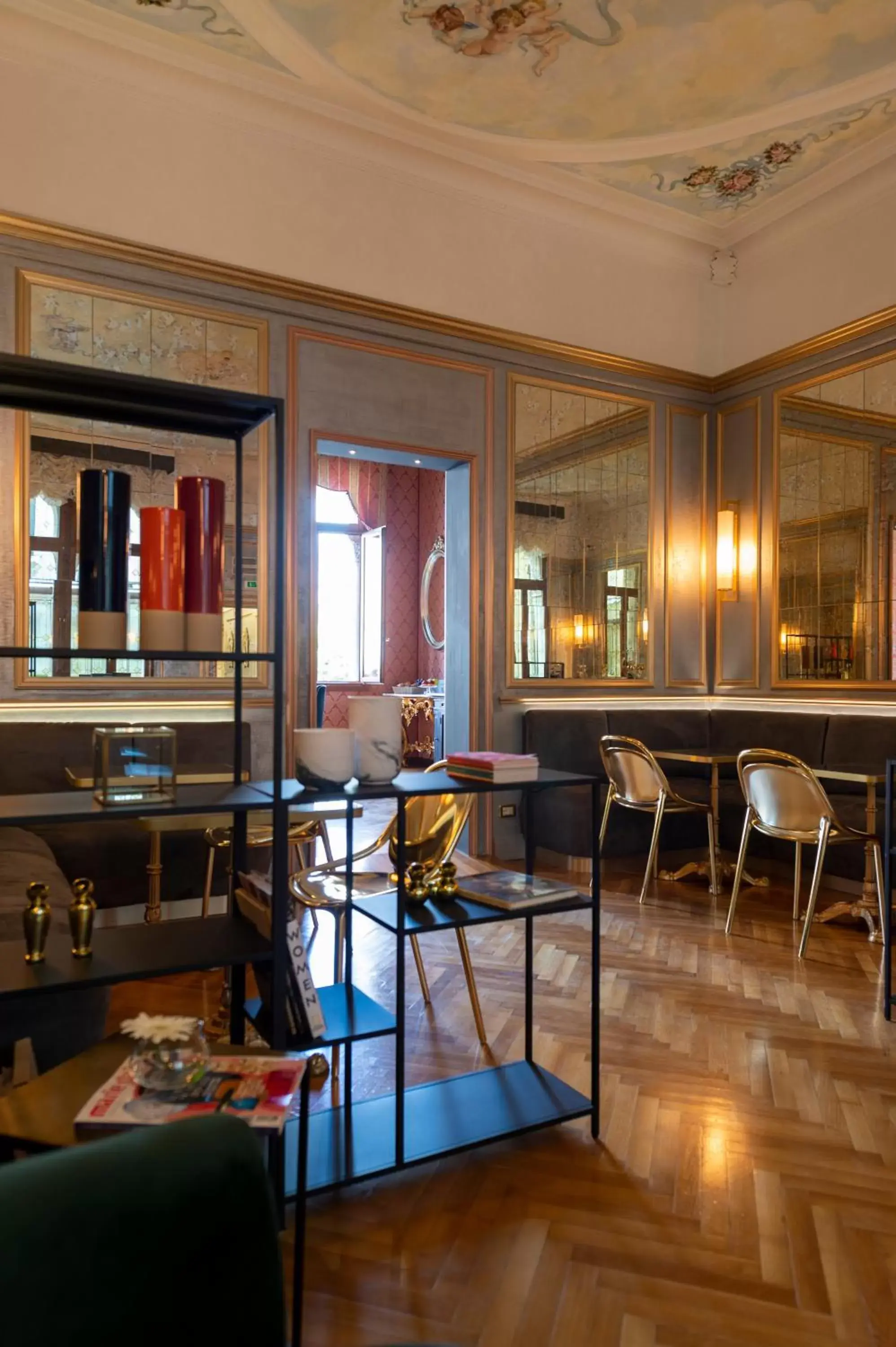 Lobby or reception, Lounge/Bar in Hotel Antico Doge - a Member of Elizabeth Hotel Group