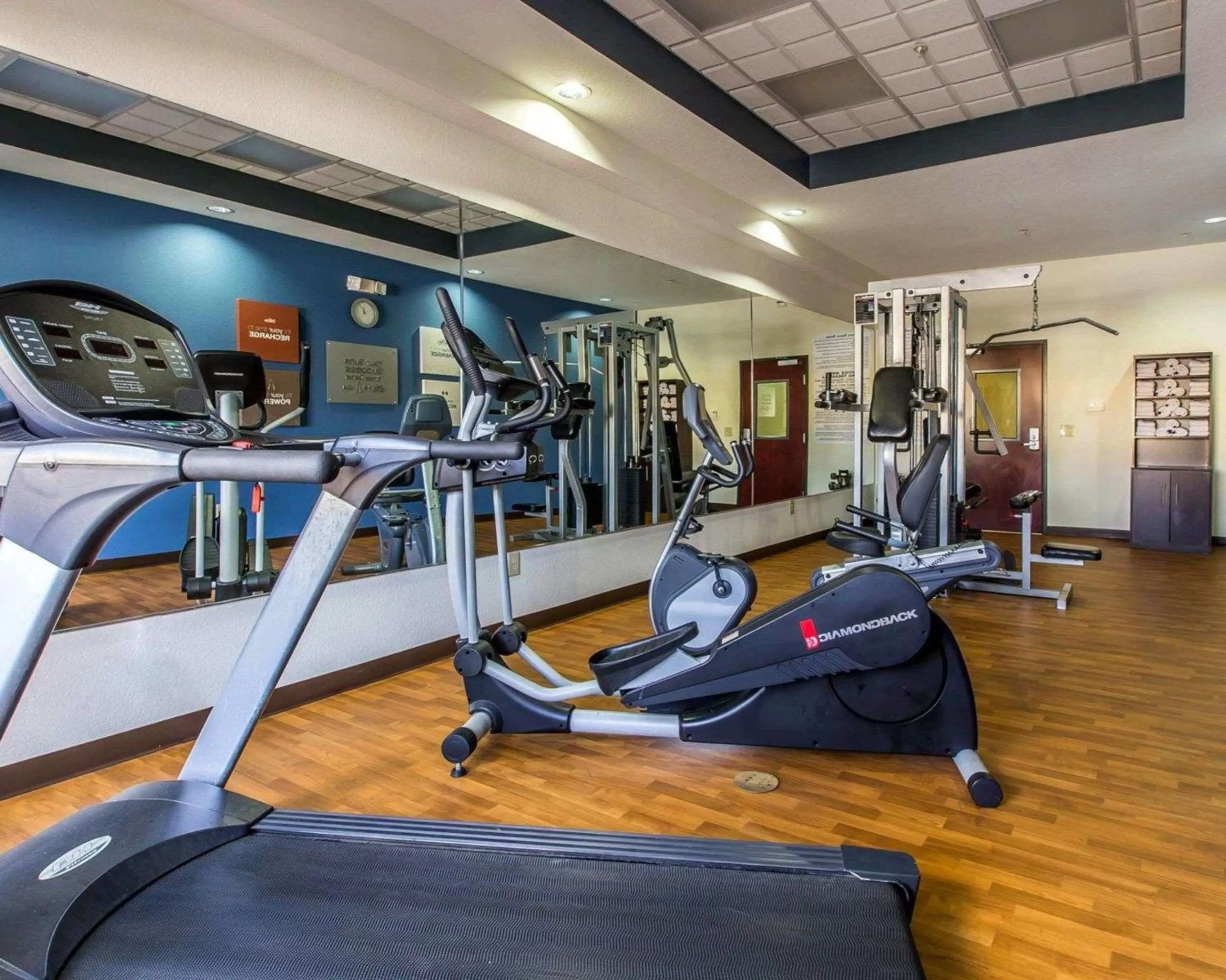 Fitness centre/facilities in Comfort Suites Waycross