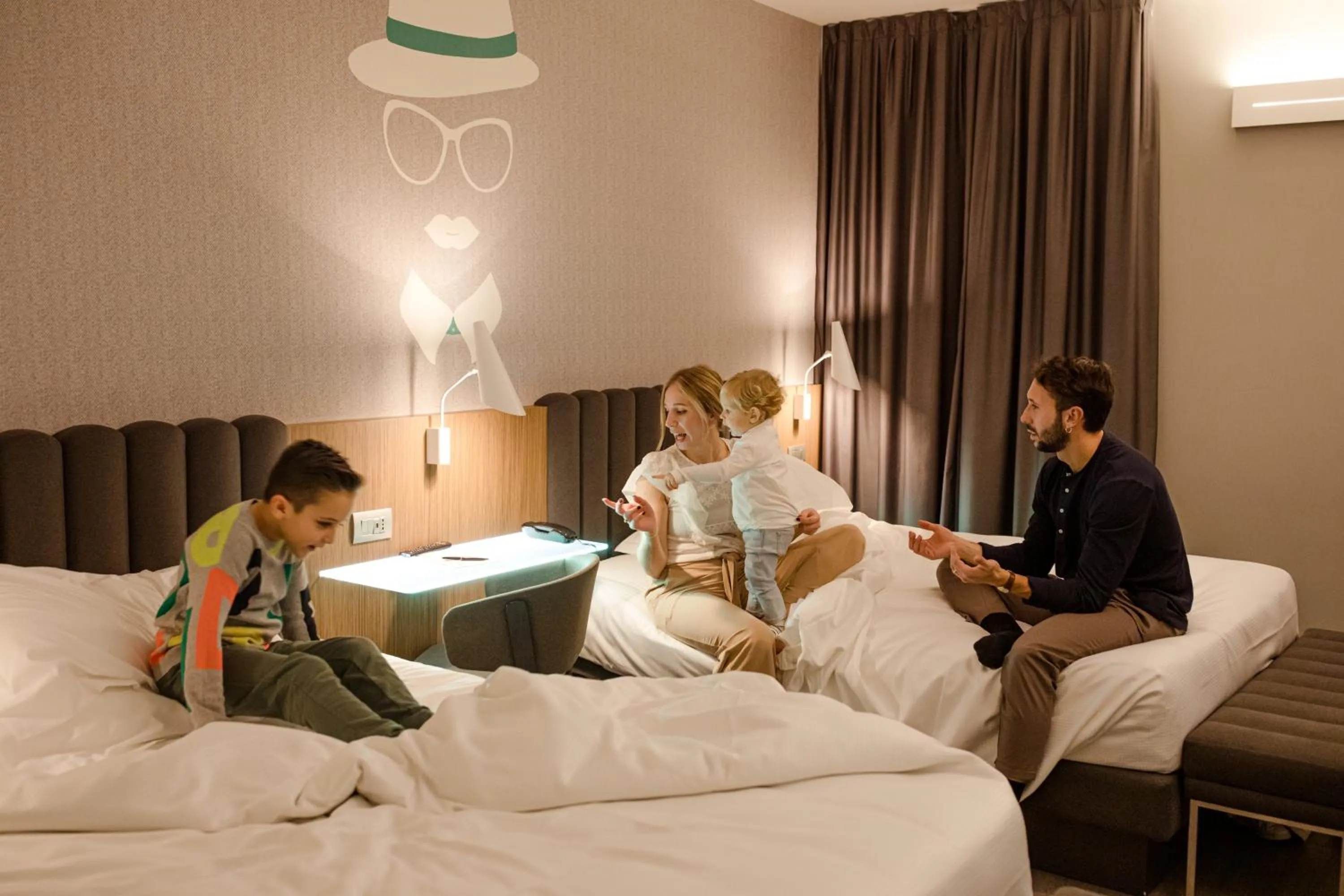 Bed in G Hotel Pescara