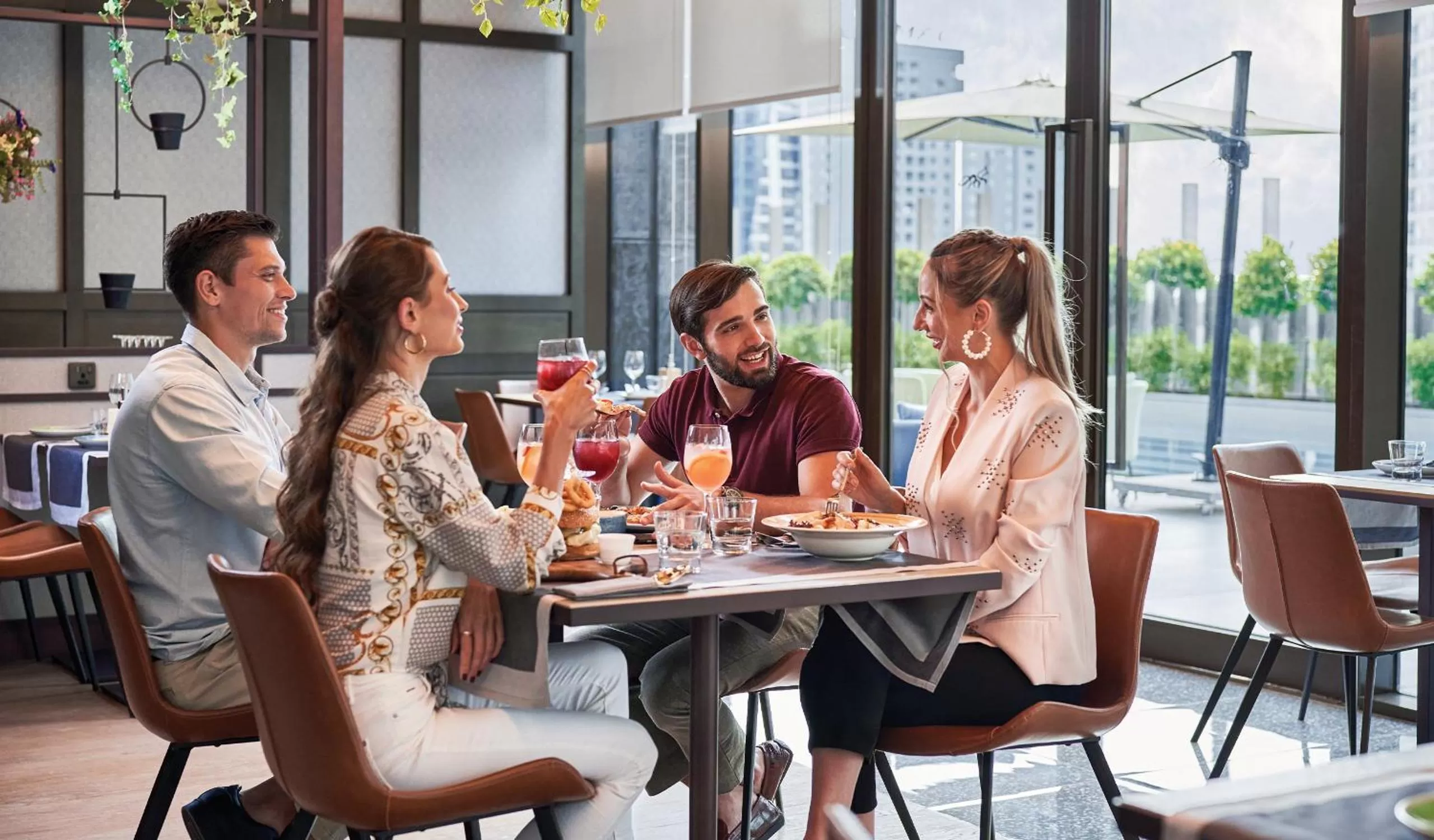 Restaurant/places to eat in Barcelo Business Bay Dubai -Formerly Revier Hotel