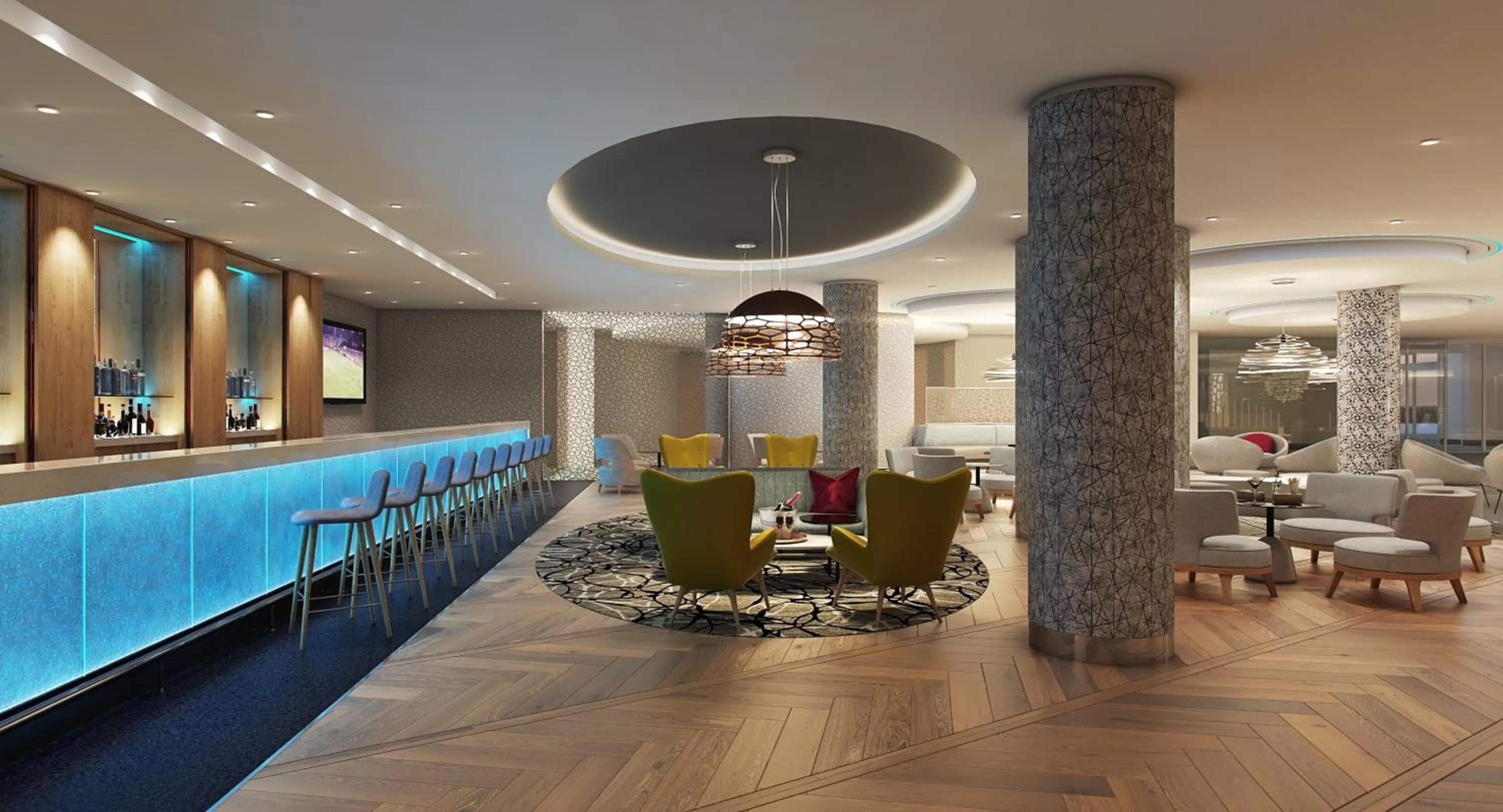 Night in Southern Sun Rosebank, Johannesburg