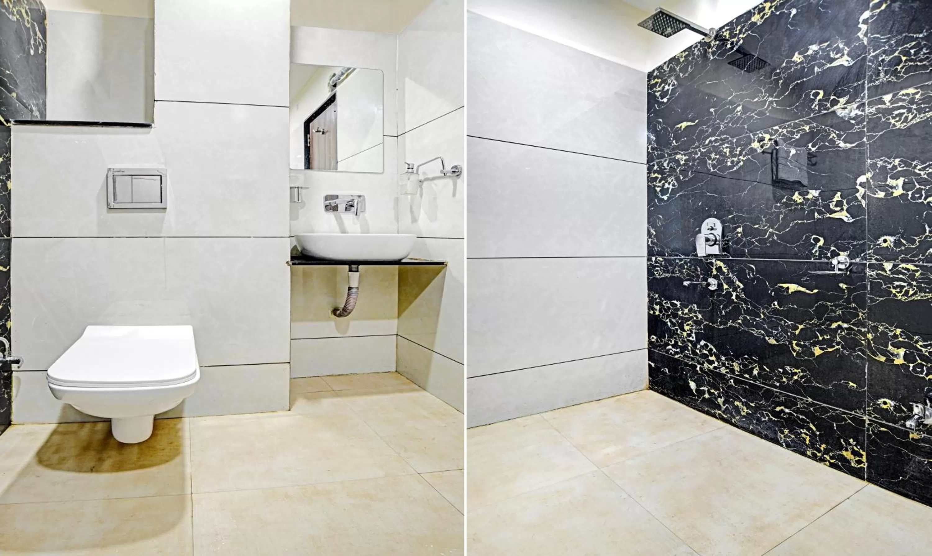 Bathroom in Treebo Jayshree Palace C21 Business Park