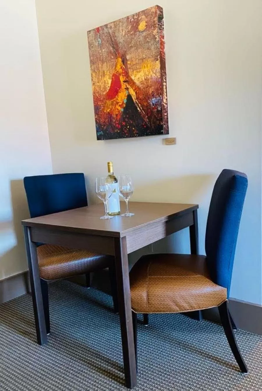 Seating area in Historic Hotel Arvon