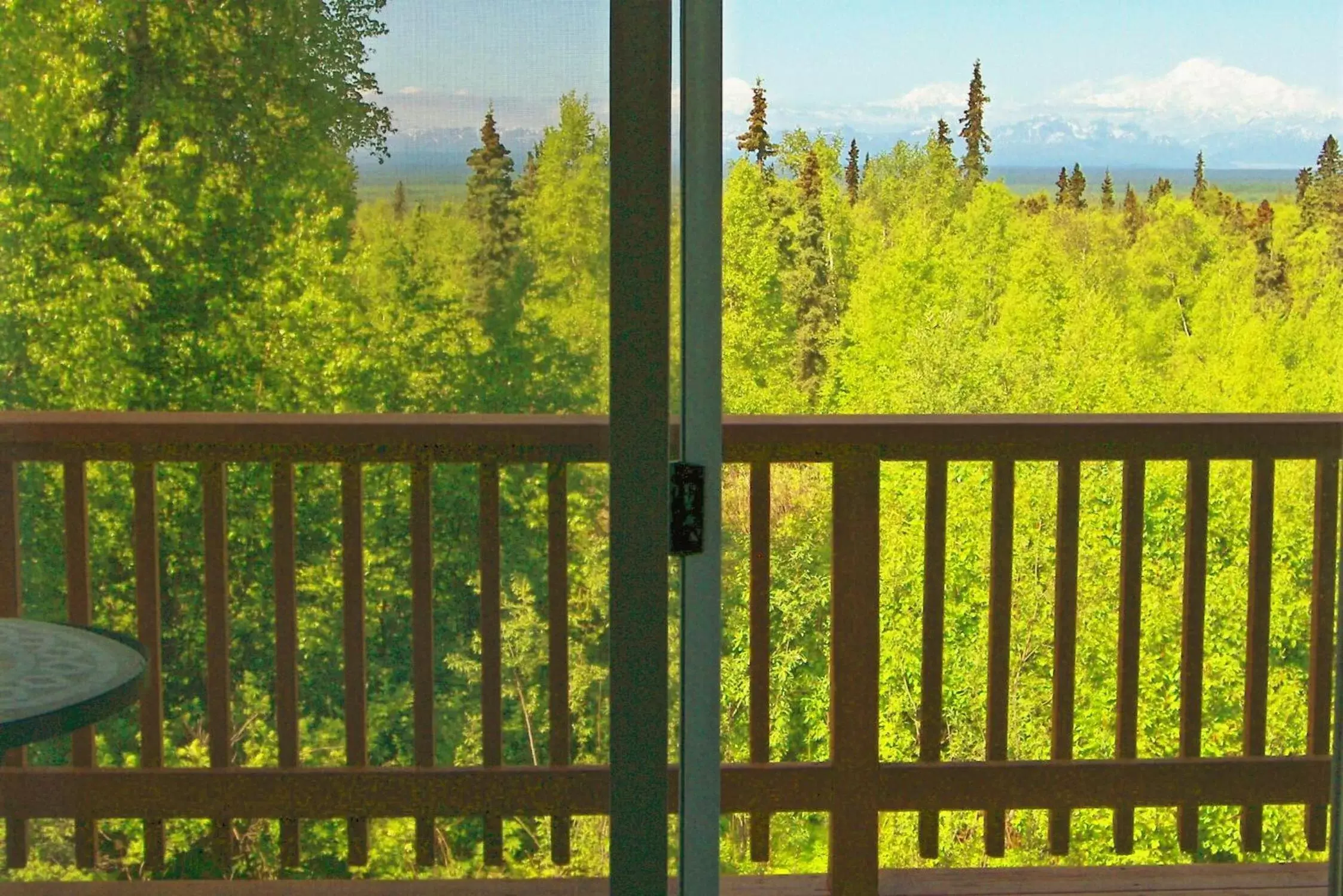 Balcony/Terrace in Grace and Bill's Freedom Hills B&B