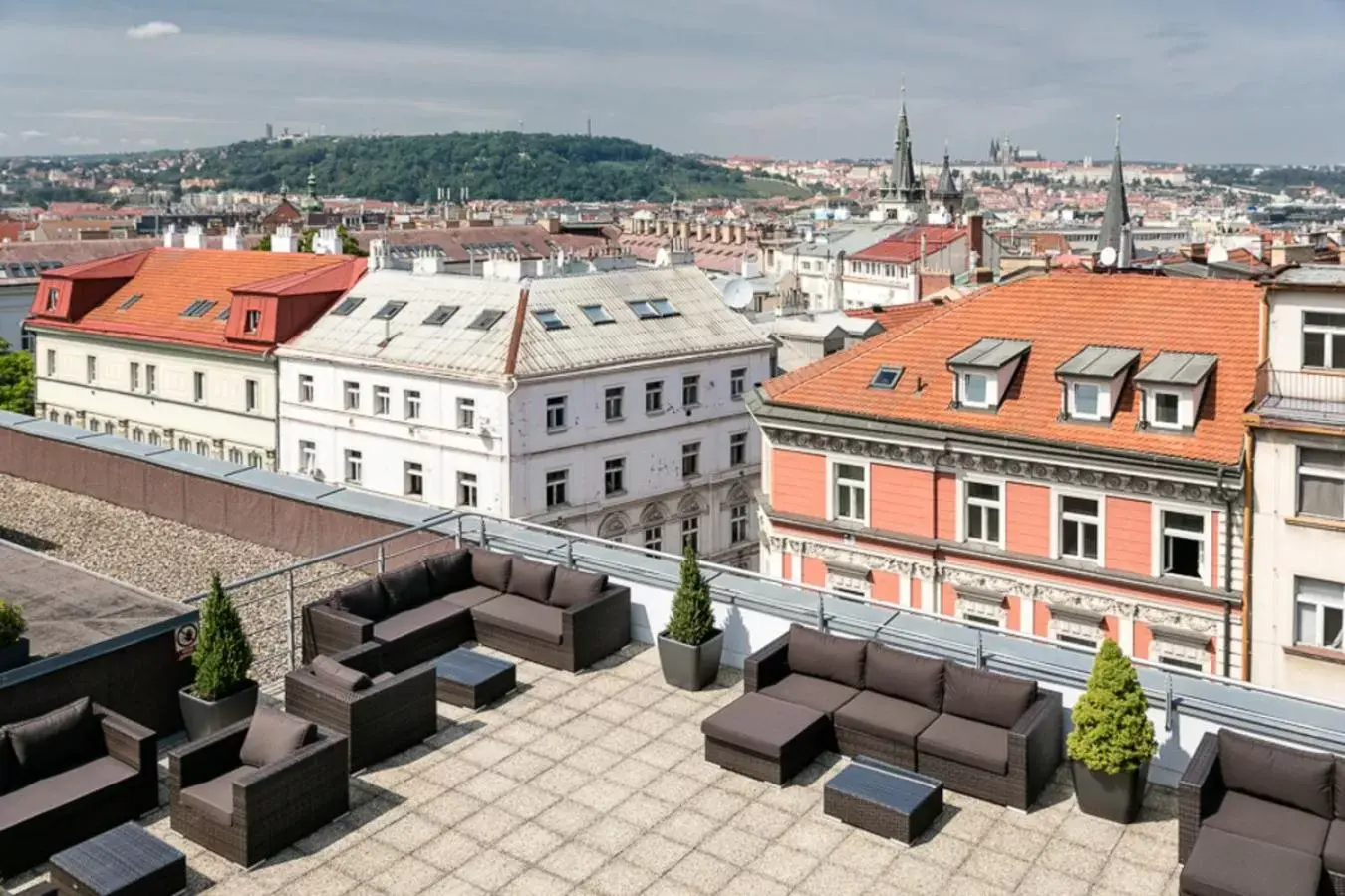 Balcony/Terrace in Novotel Praha Wenceslas Square