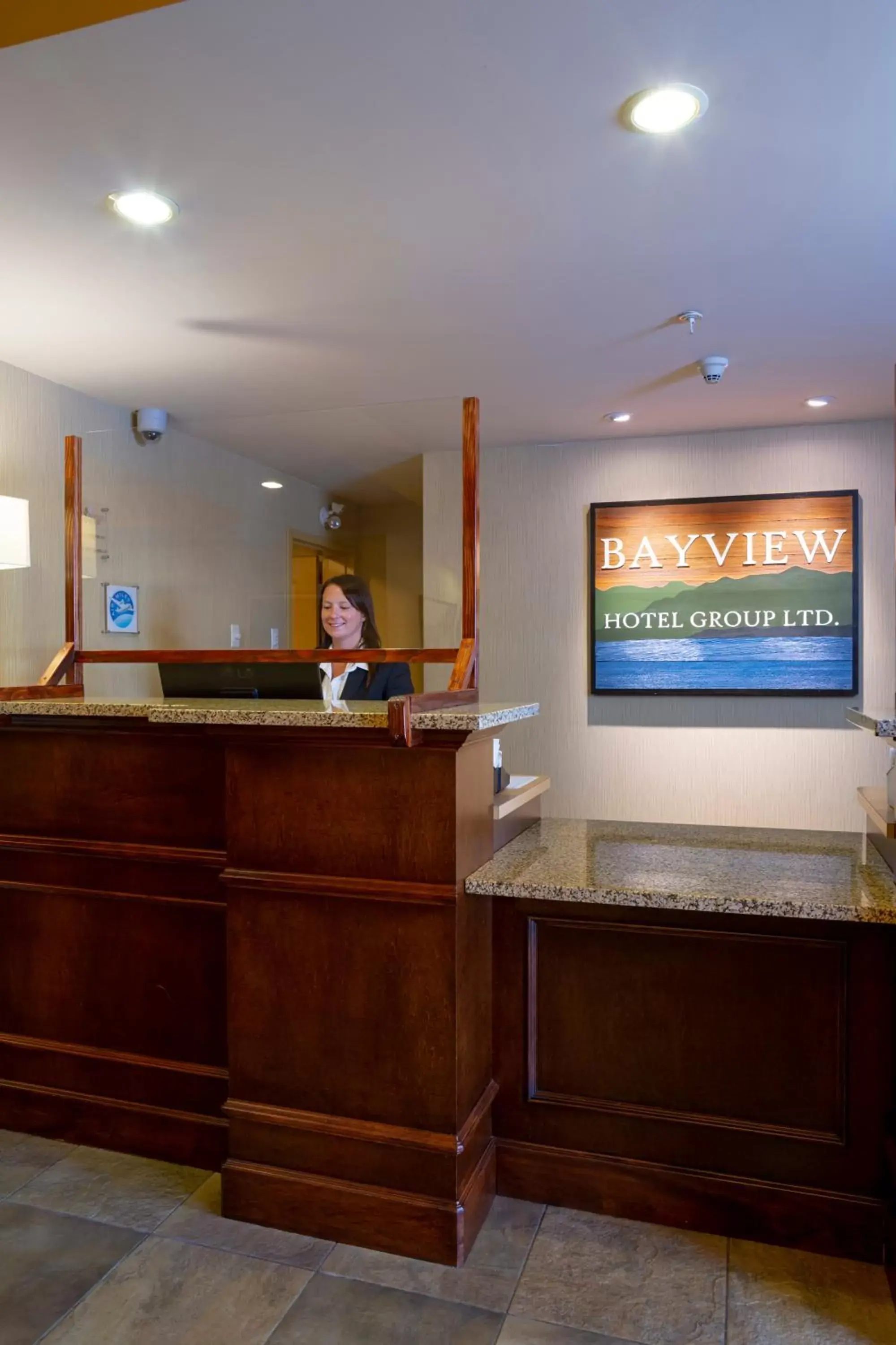 Staff, Lobby/Reception in Bayview Hotel