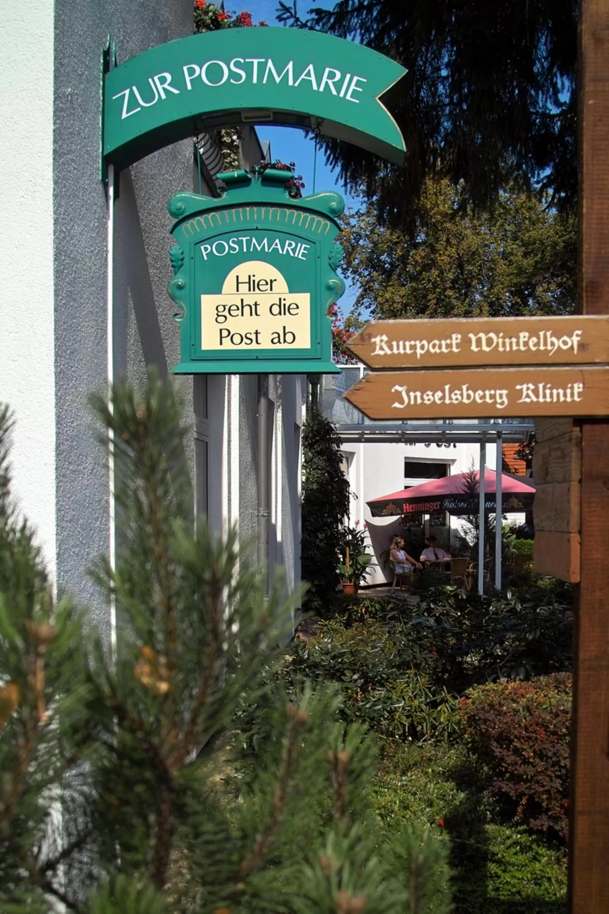 Facade/entrance in AKZENT Hotel Zur Post