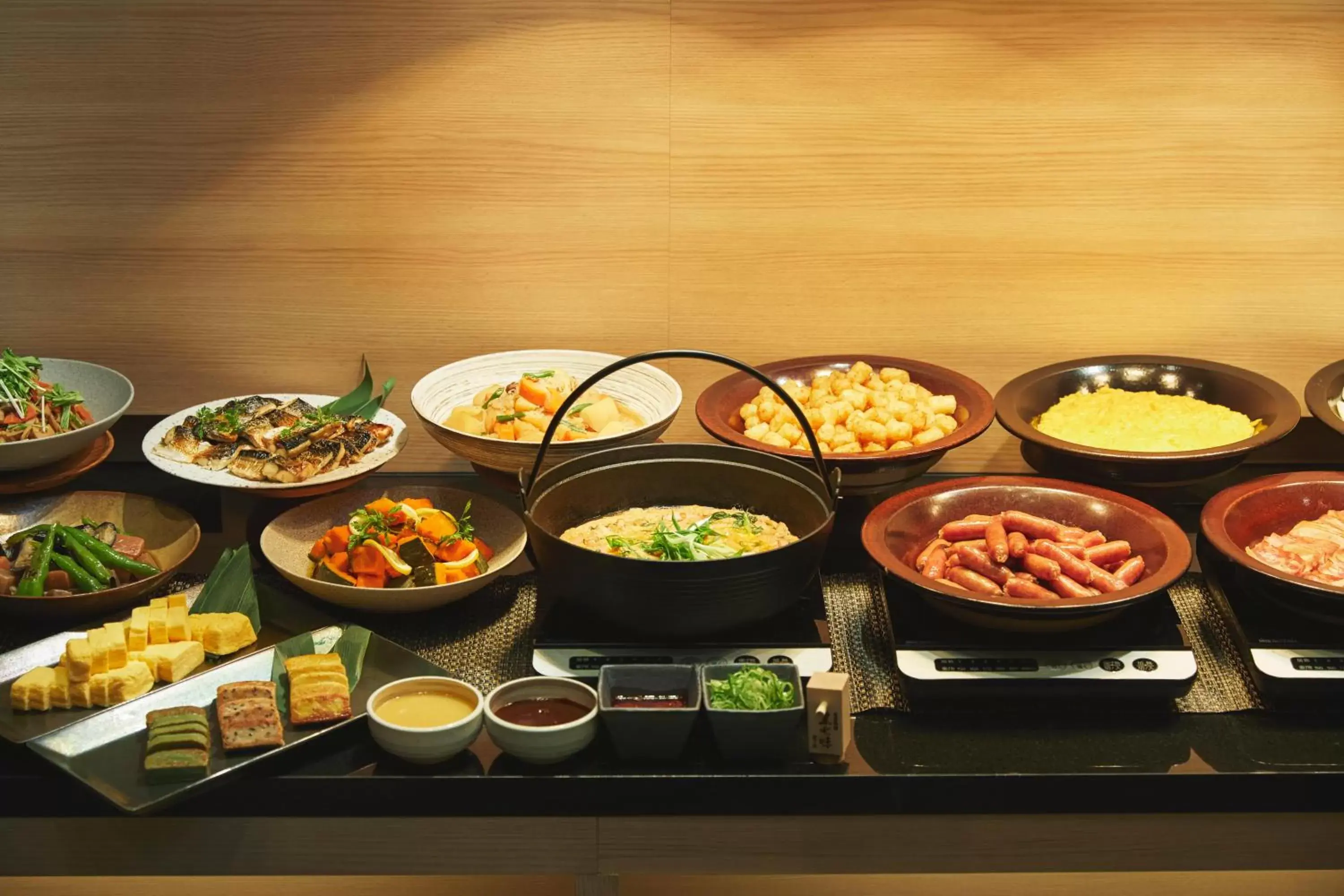 Buffet breakfast in hotel MONday Kyoto Karasuma Nijo