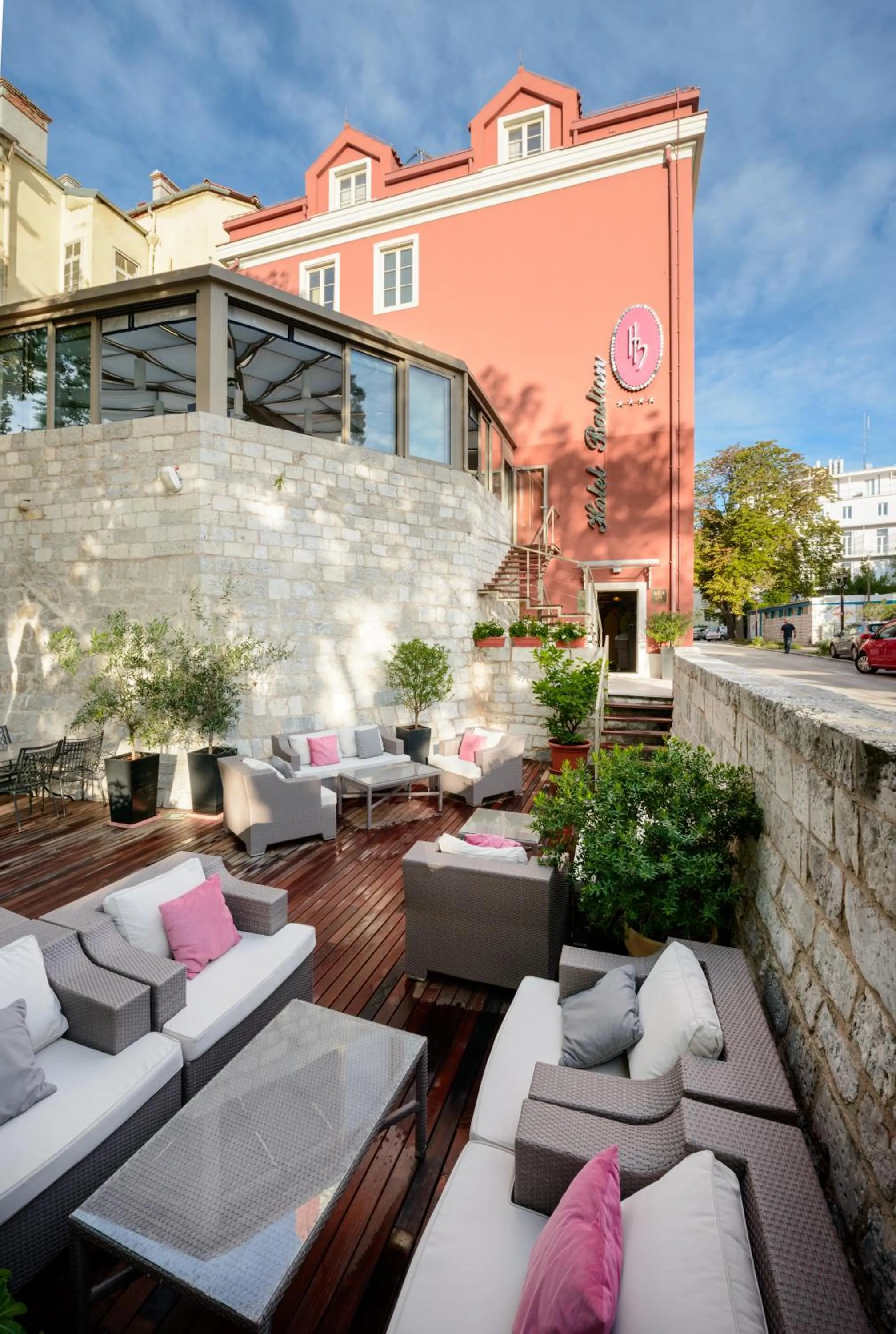 Garden in Bastion Heritage Hotel