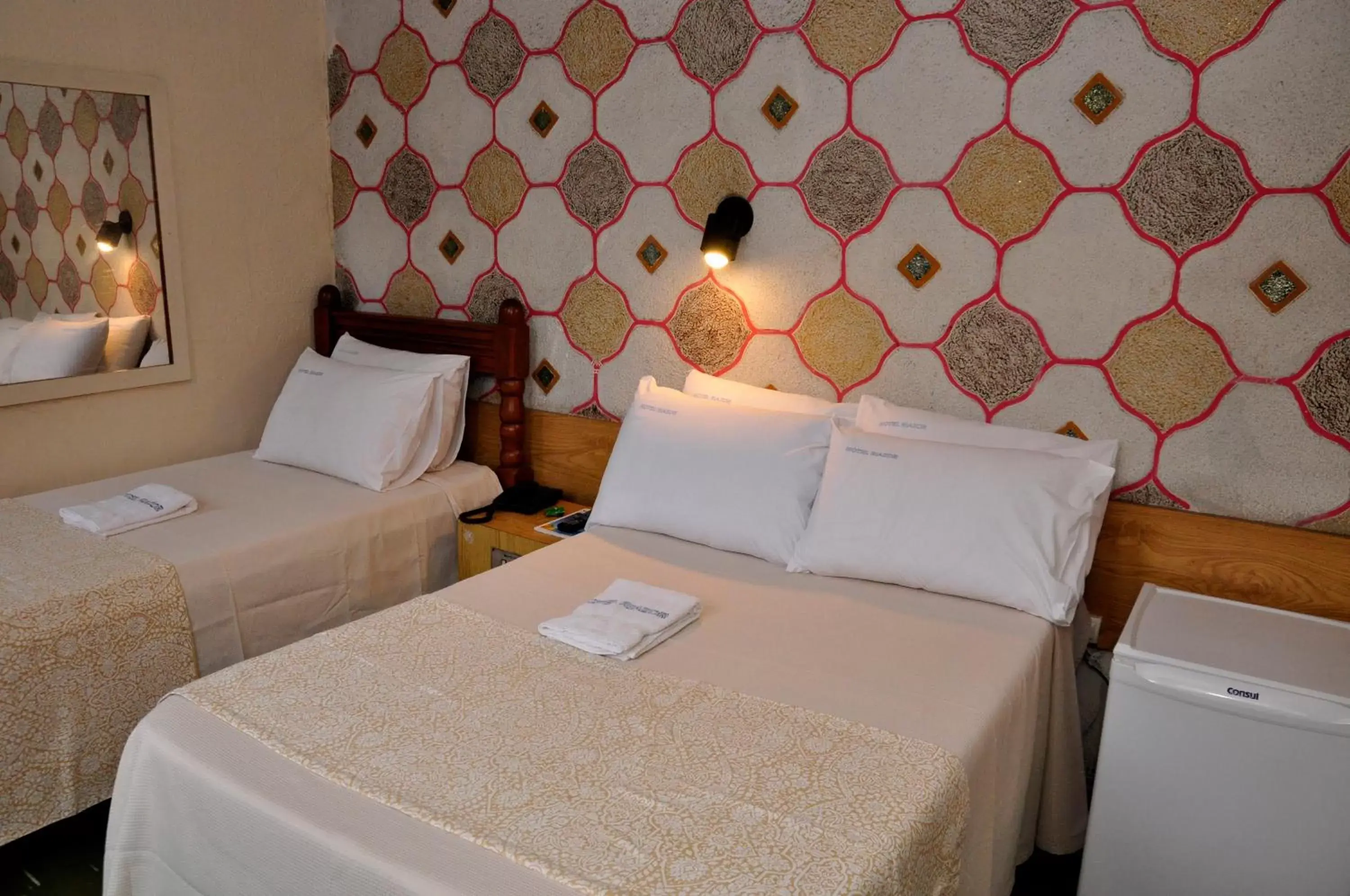 Photo of the whole room, Bed in Hotel Plaza Riazor