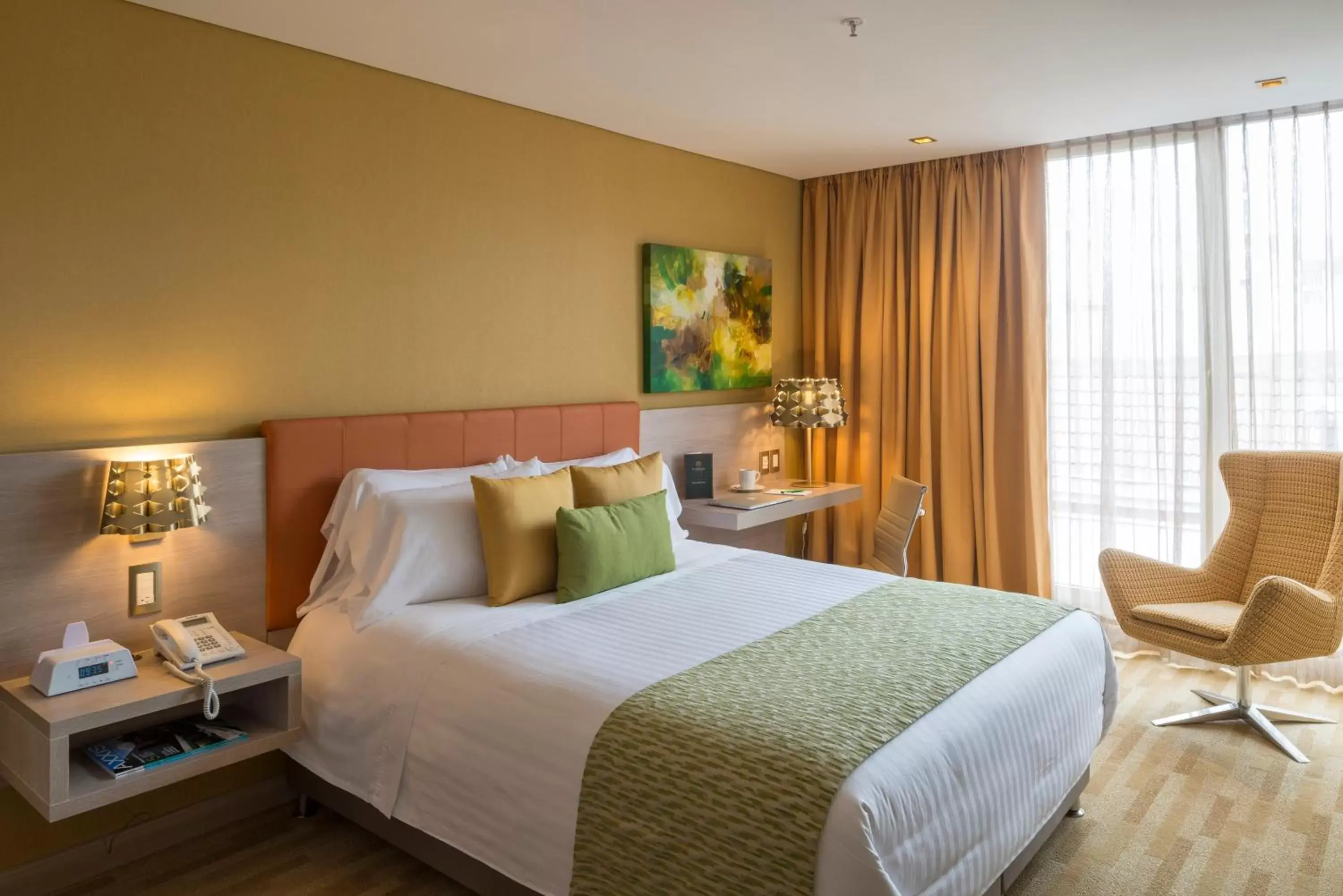 Bed in Hotel El Dorado Bogota
