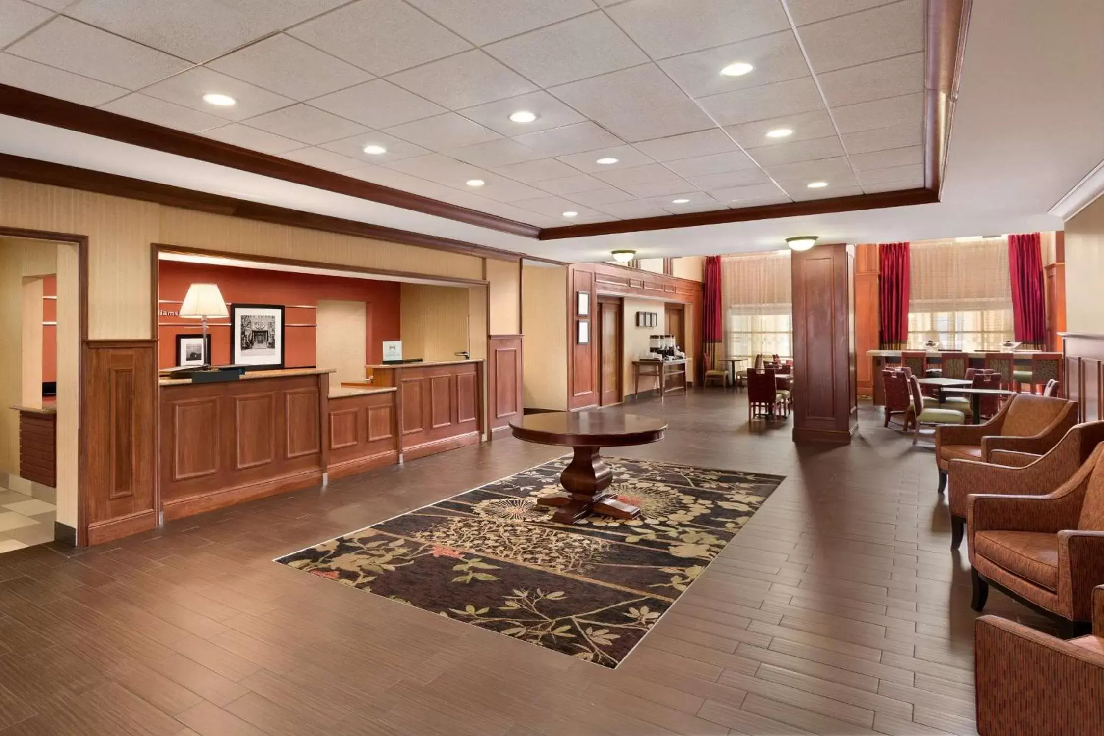 Lobby or reception in Hampton Inn & Suites Williamsburg Historic District Lobby or reception in Hampton Inn & Suites Williamsburg Historic District