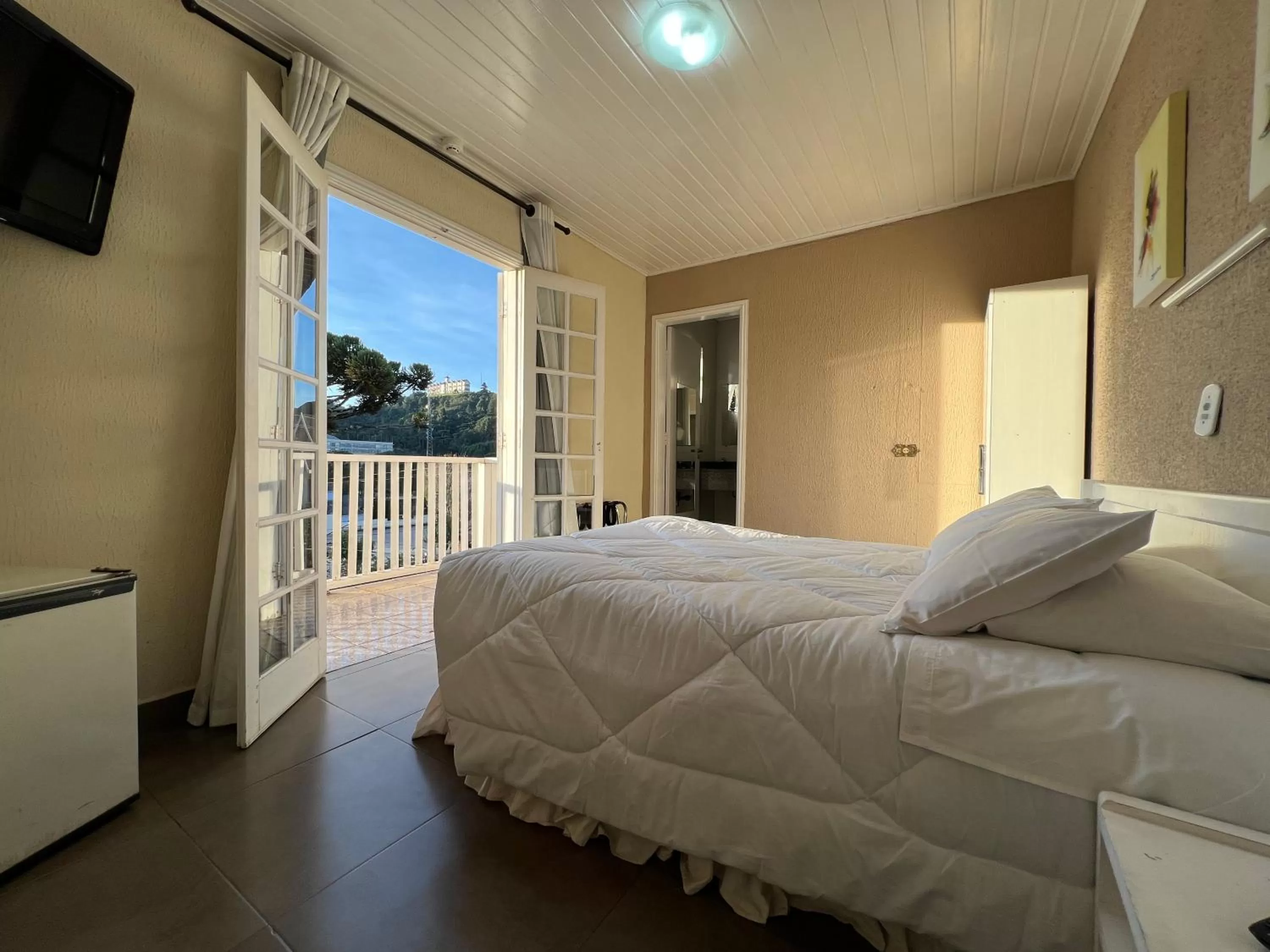 Bed in Hotel Solar da Montanha