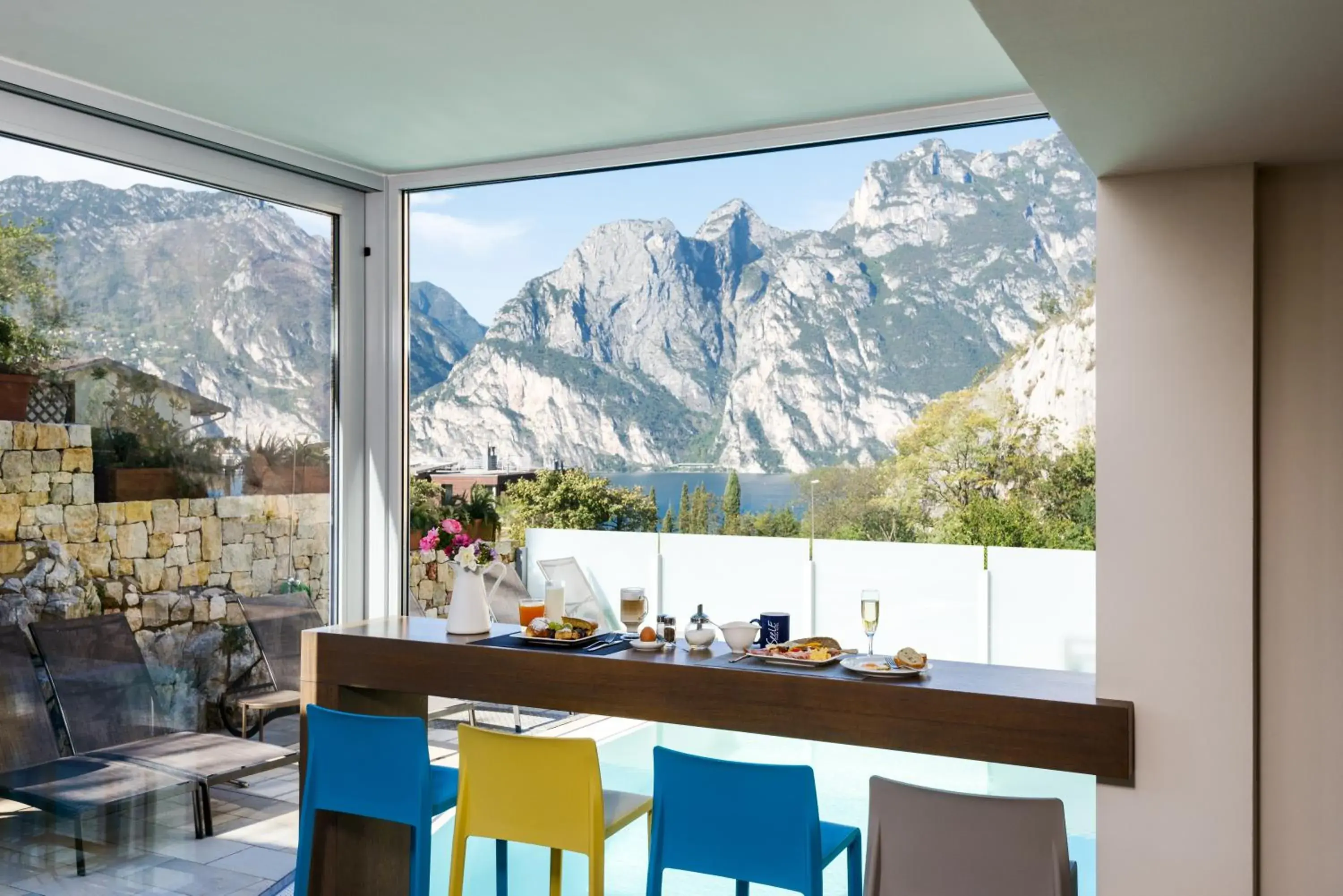 Restaurant/places to eat, Mountain View in SeeLE Garda Hotel