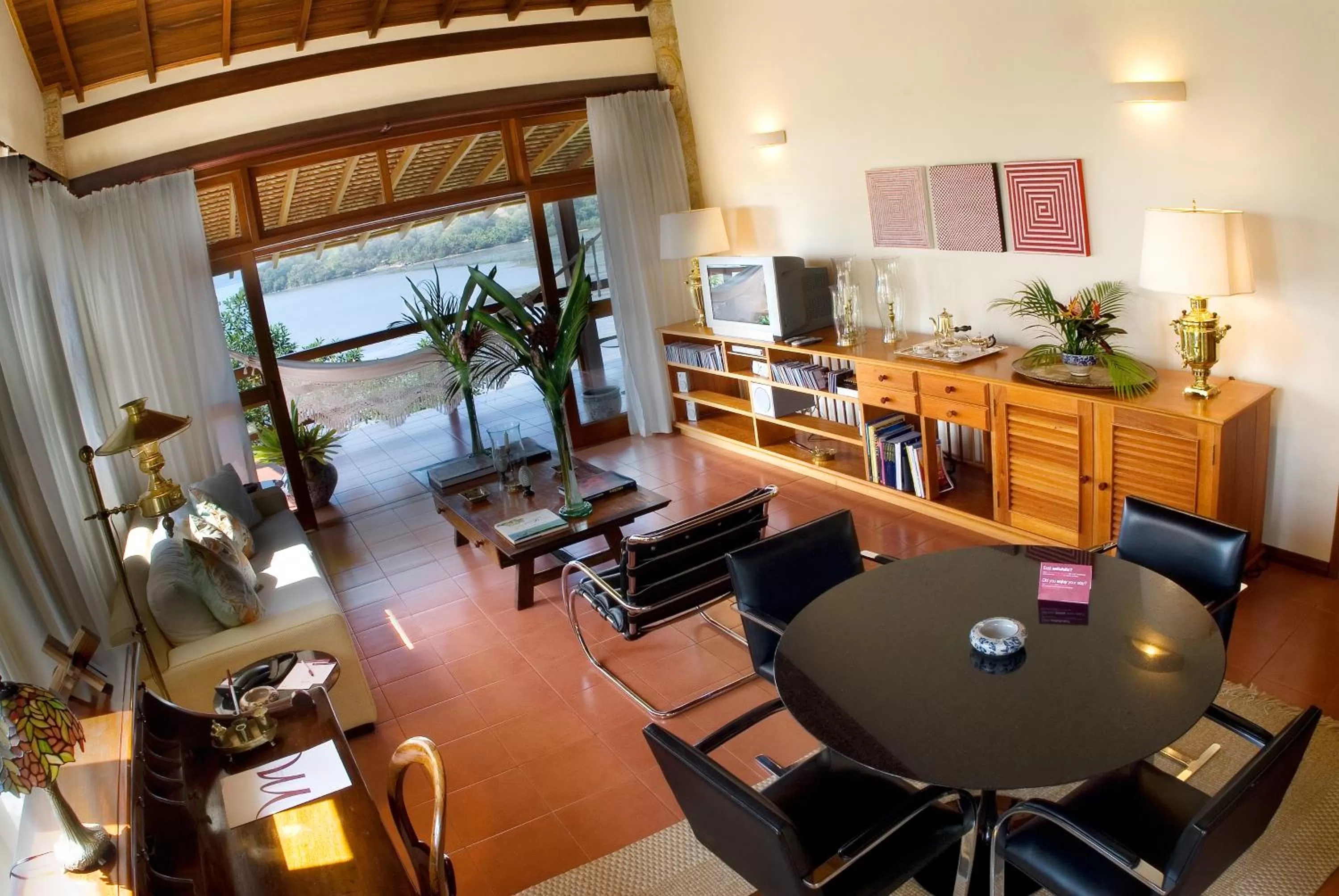 Living room in Santa Clara Hotel