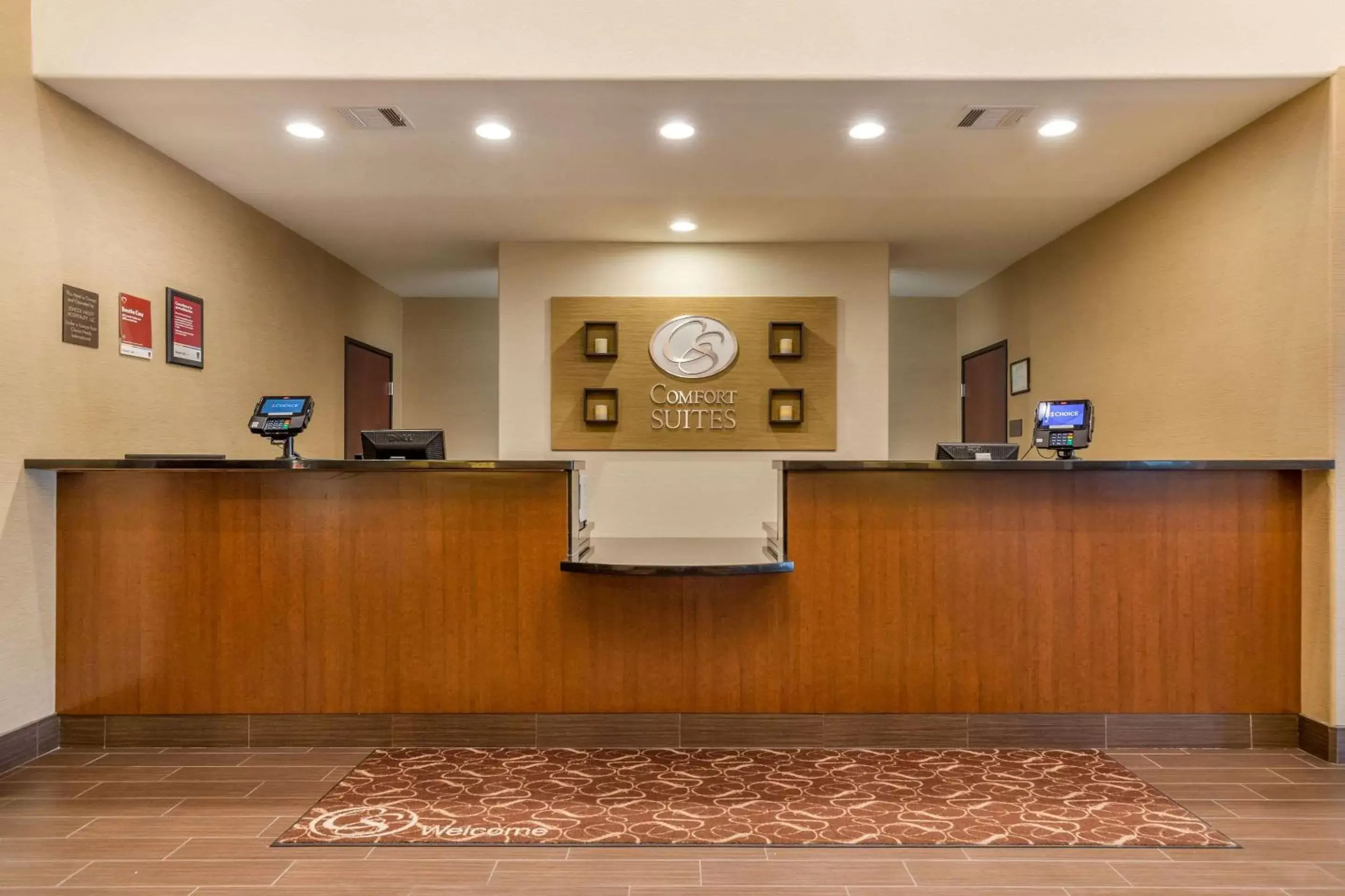 Lobby or reception, Lobby/Reception in Comfort Suites San Antonio North - Stone Oak