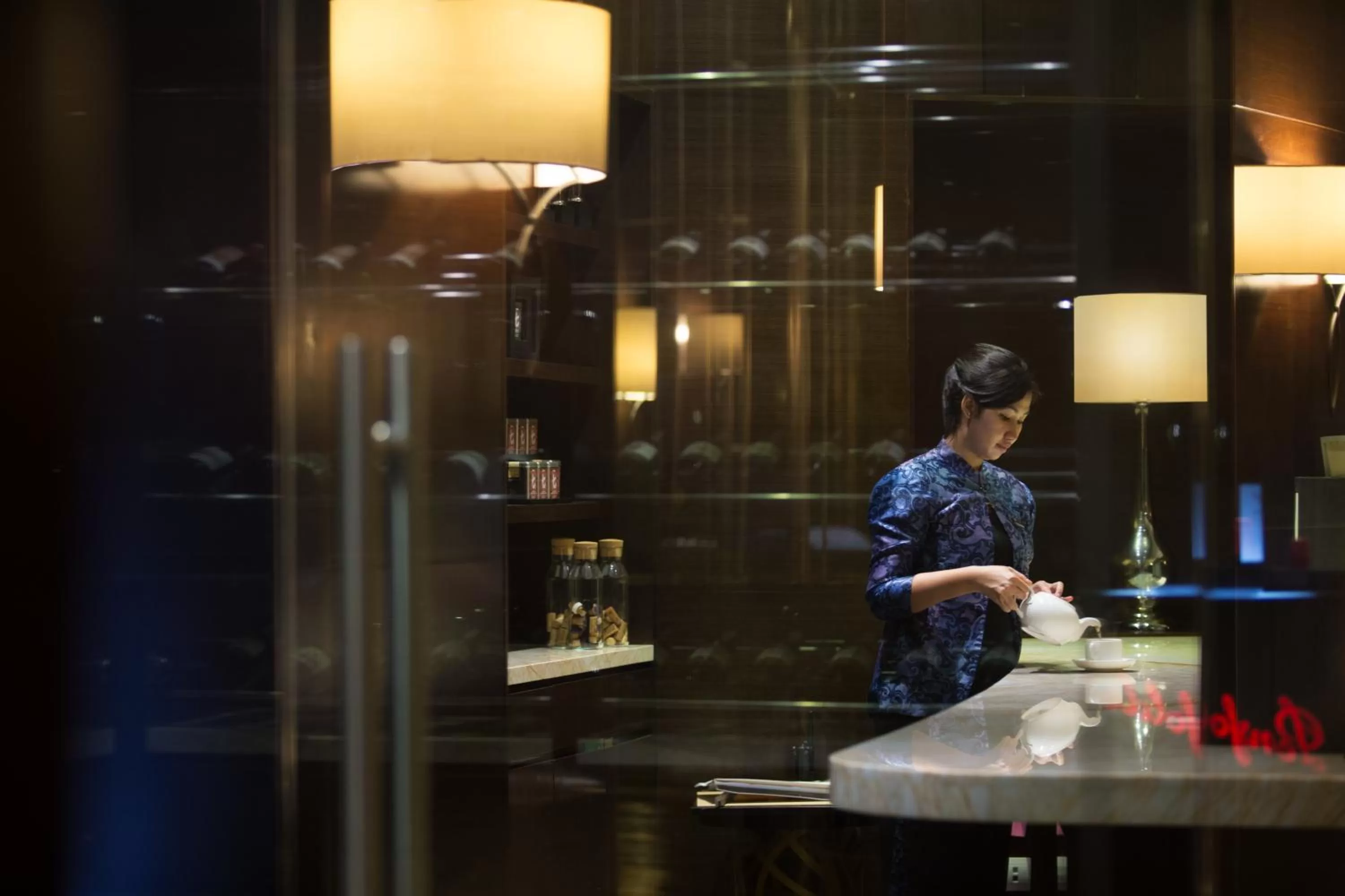 Dining area in InterContinental Bandung Dago Pakar by IHG