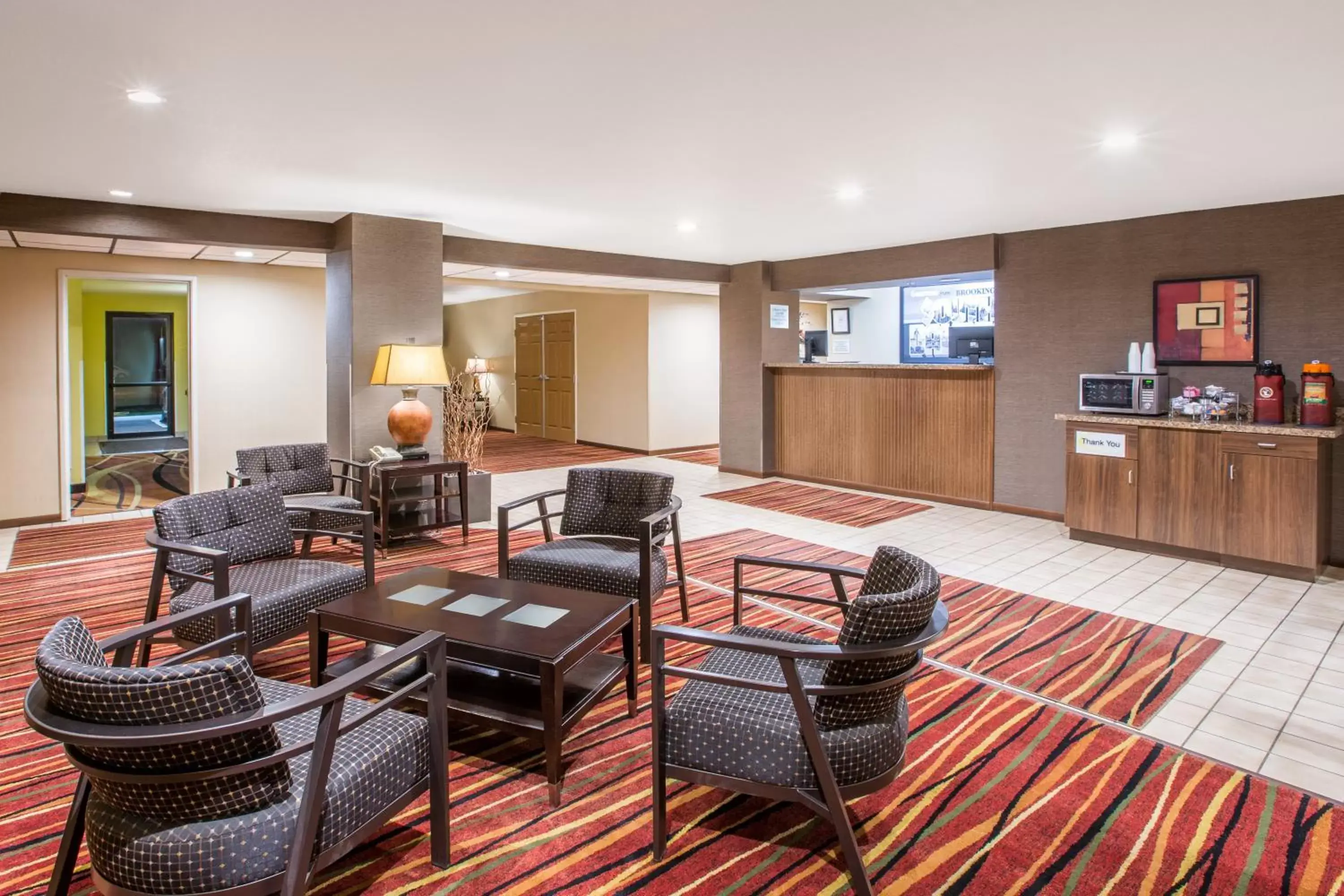 Lobby or reception in Super 8 by Wyndham Brookings