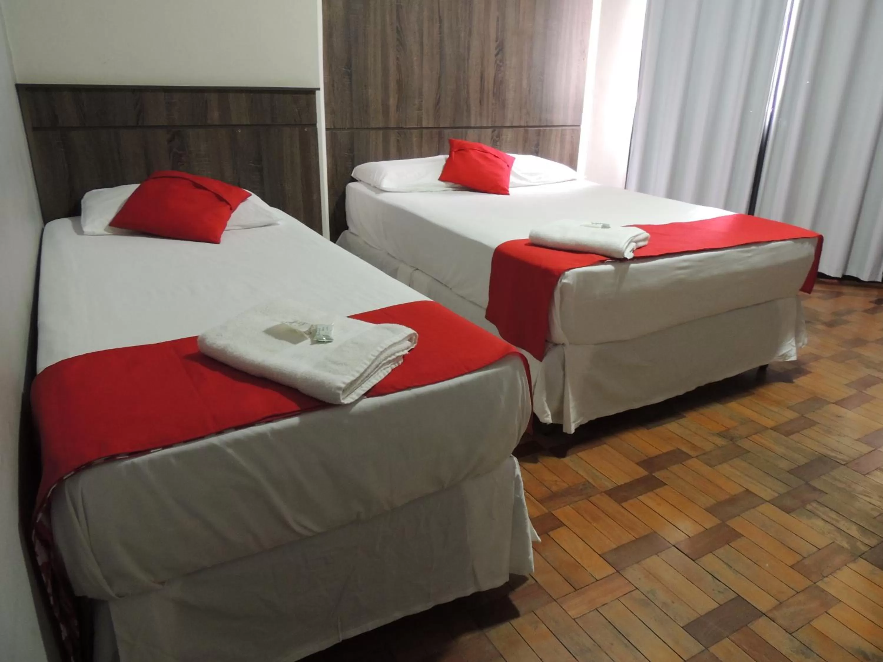 Bedroom, Bed in Hotel Gontijo Belo Horizonte - Próximo a Rodoviária e Praça Sete