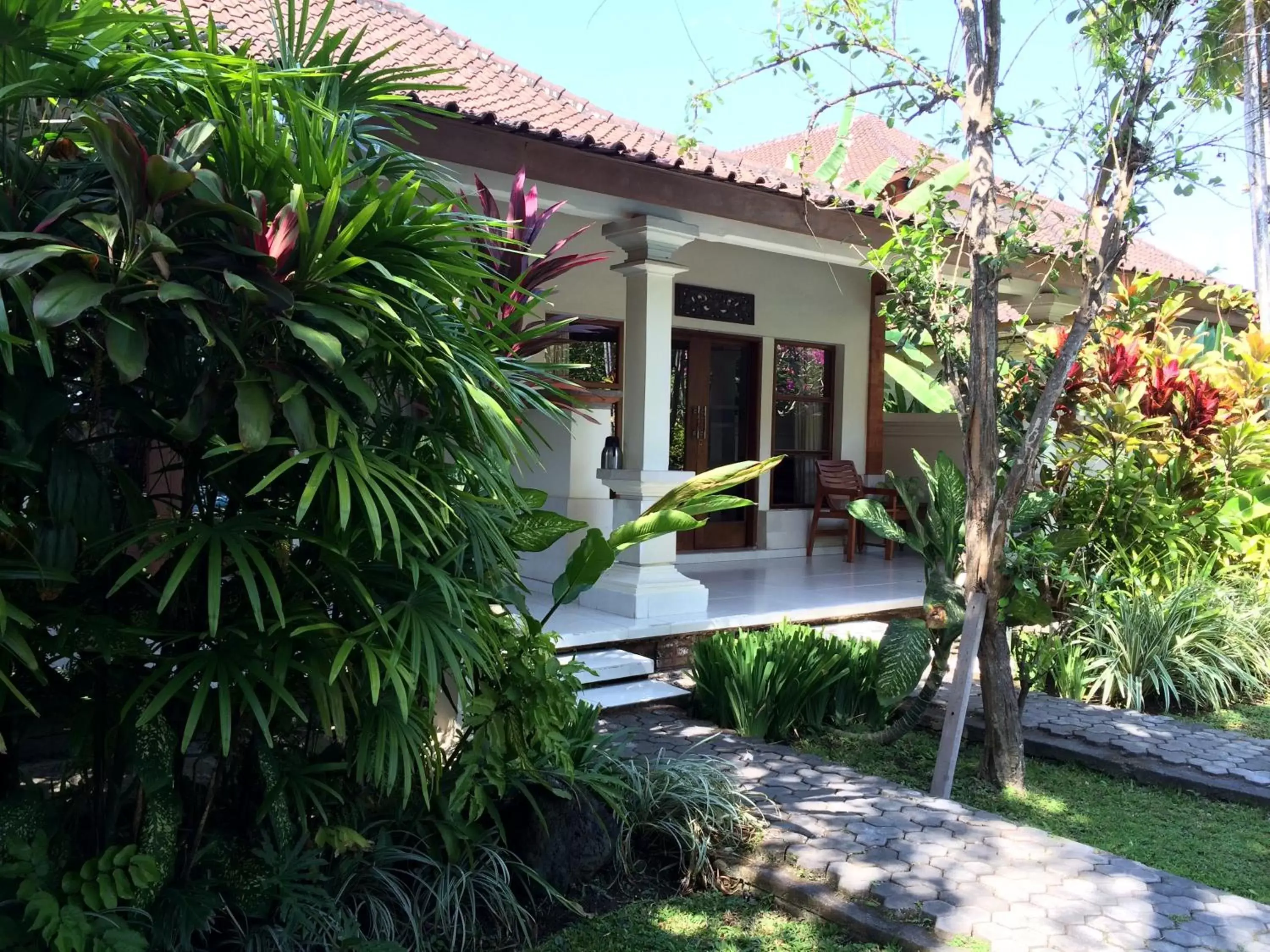 Balcony/Terrace in Bumi Ayu Bungalow Sanur