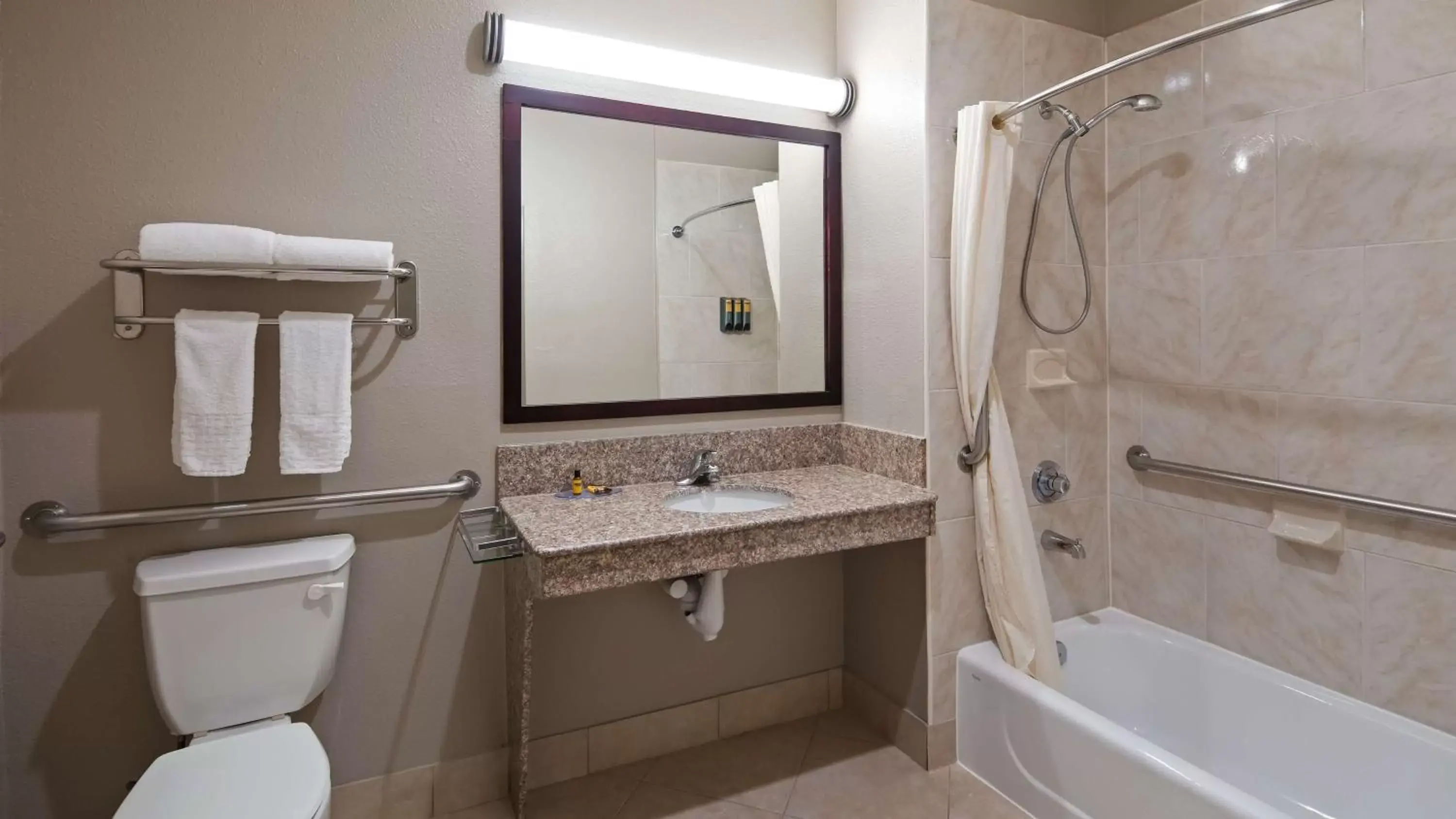 Bathroom in Best Western Plus Mansfield Inn and Suites
