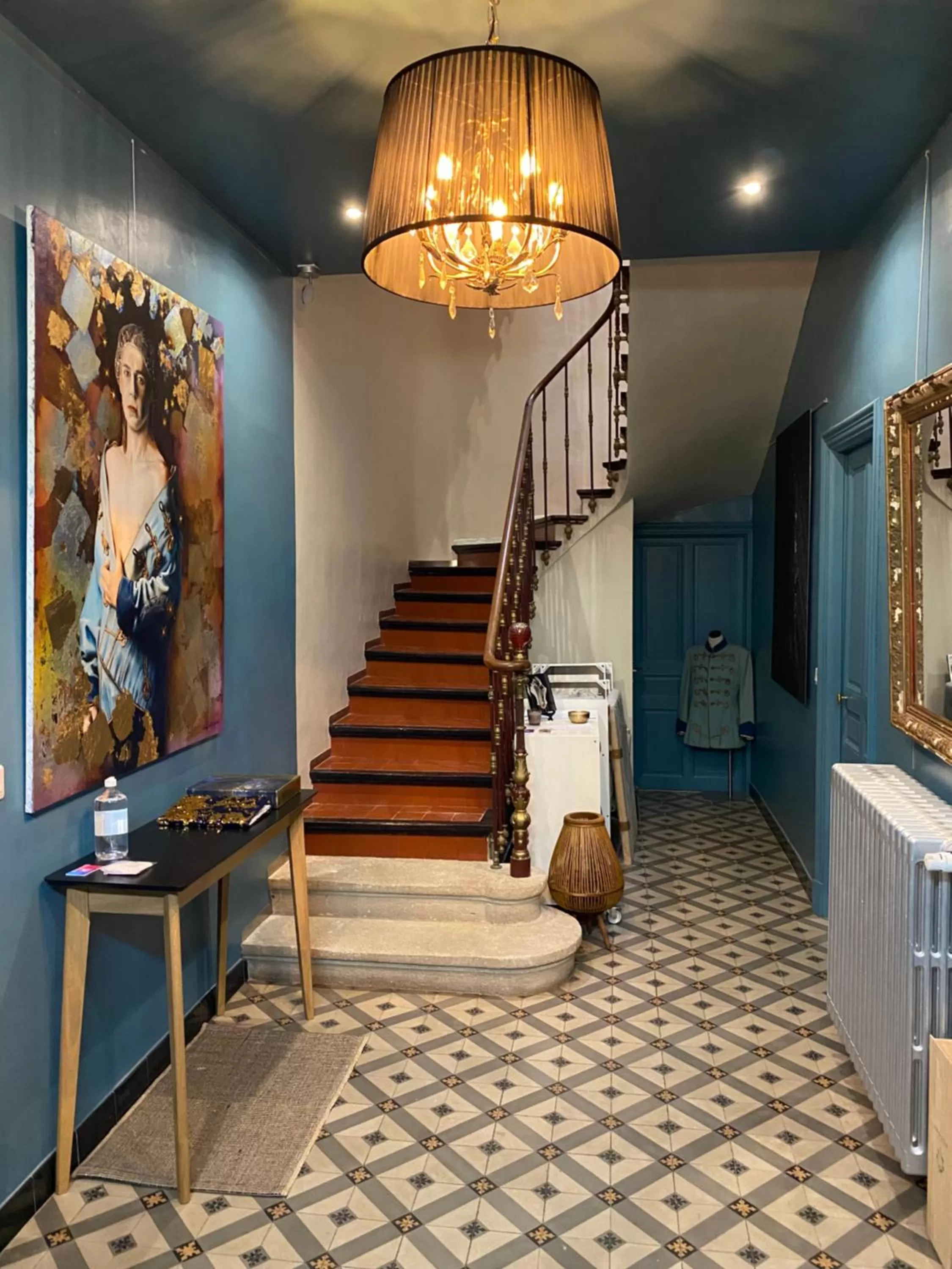 Lobby or reception in La maison Gerval