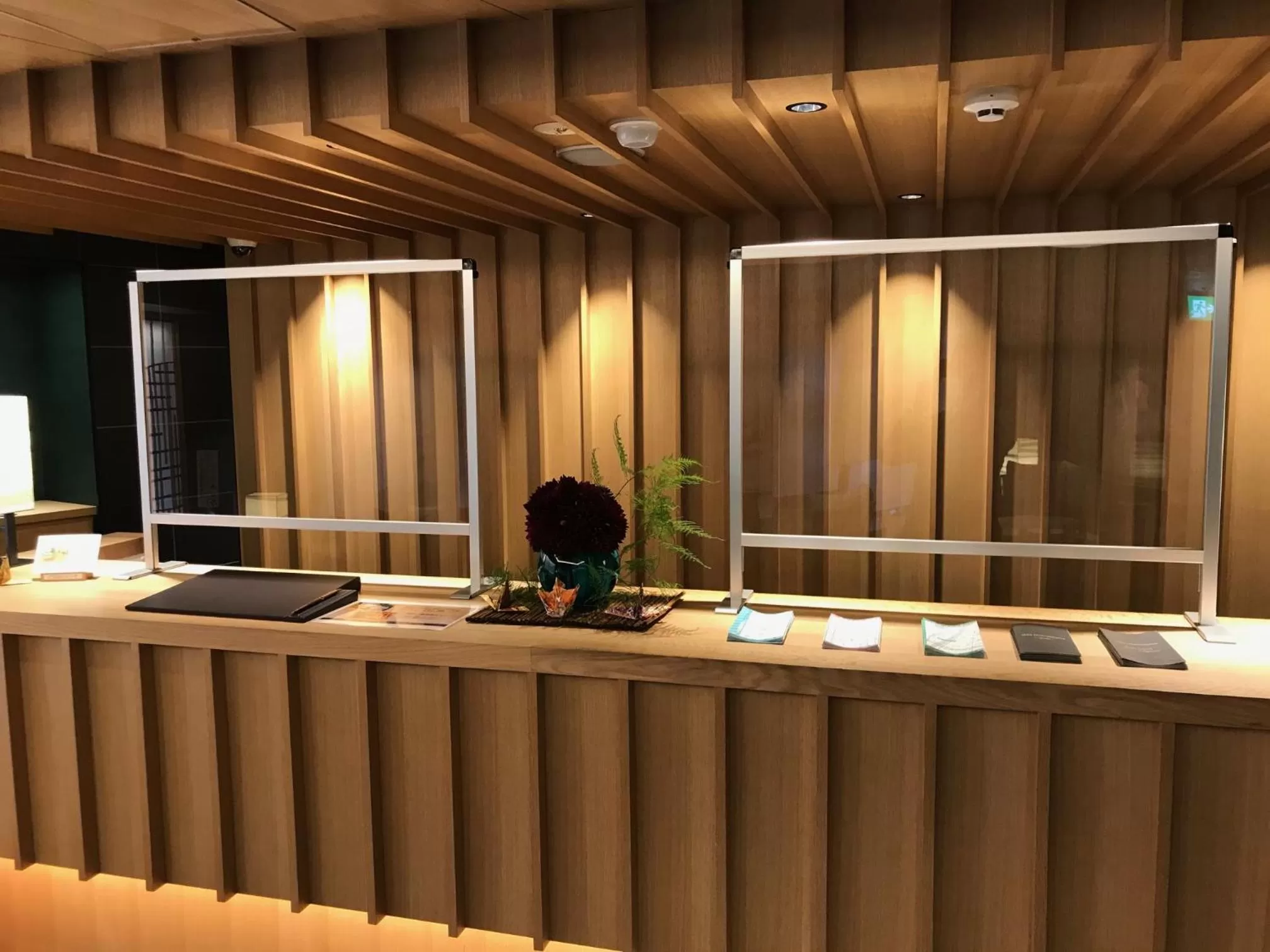 Lobby or reception in SH by the square hotel Kyoto Kiyamachi