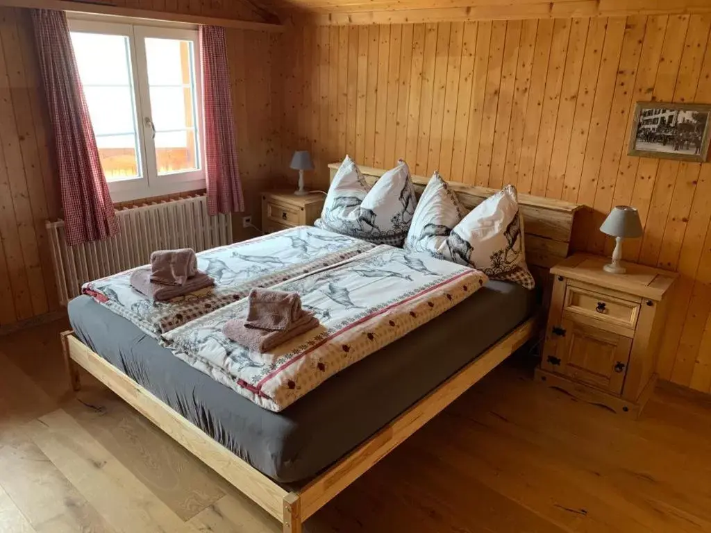 Bed in Jägerstübli Grindelwald