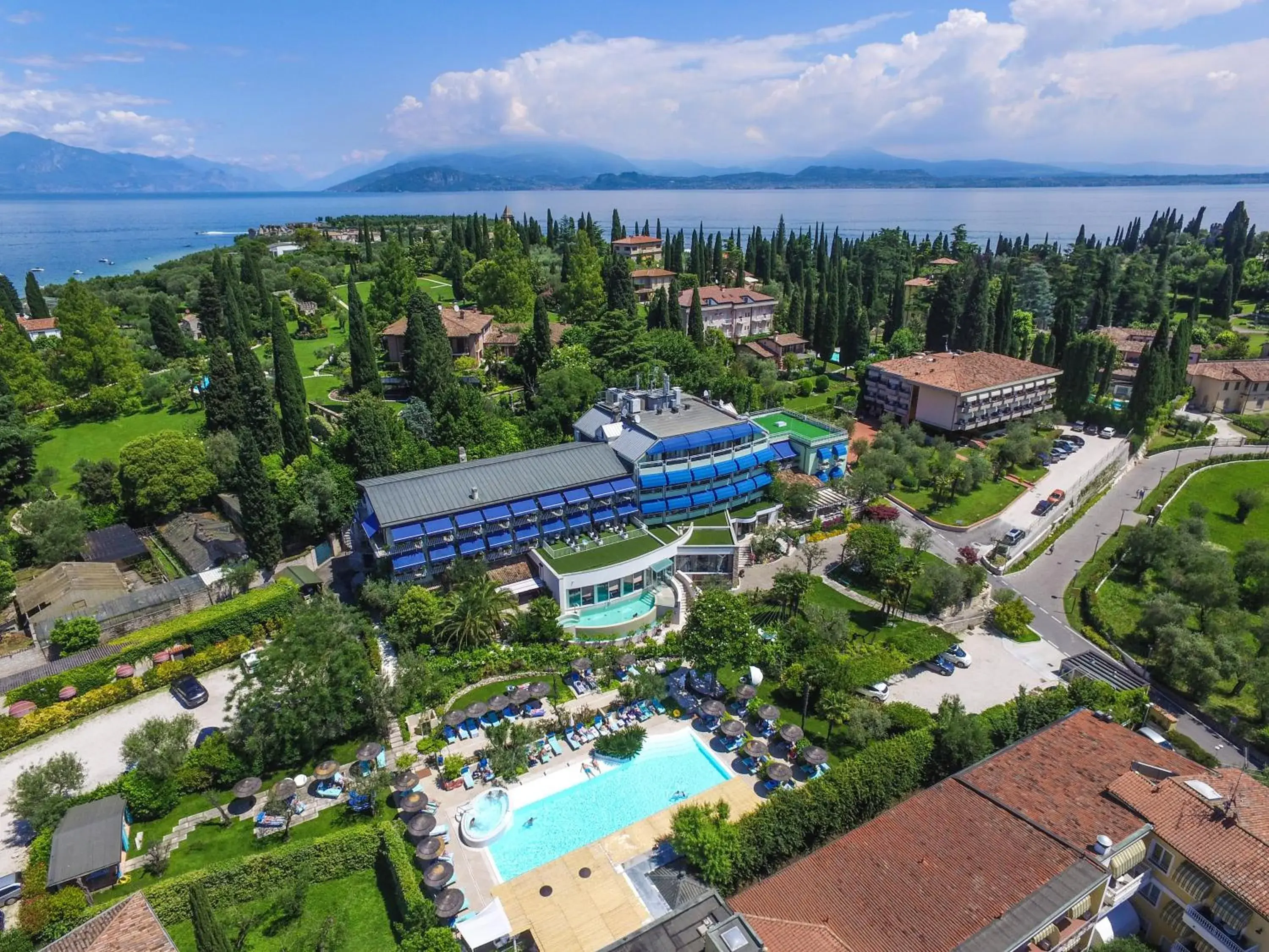 Property building, Bird's-eye View in Olivi Hotel & Natural Spa