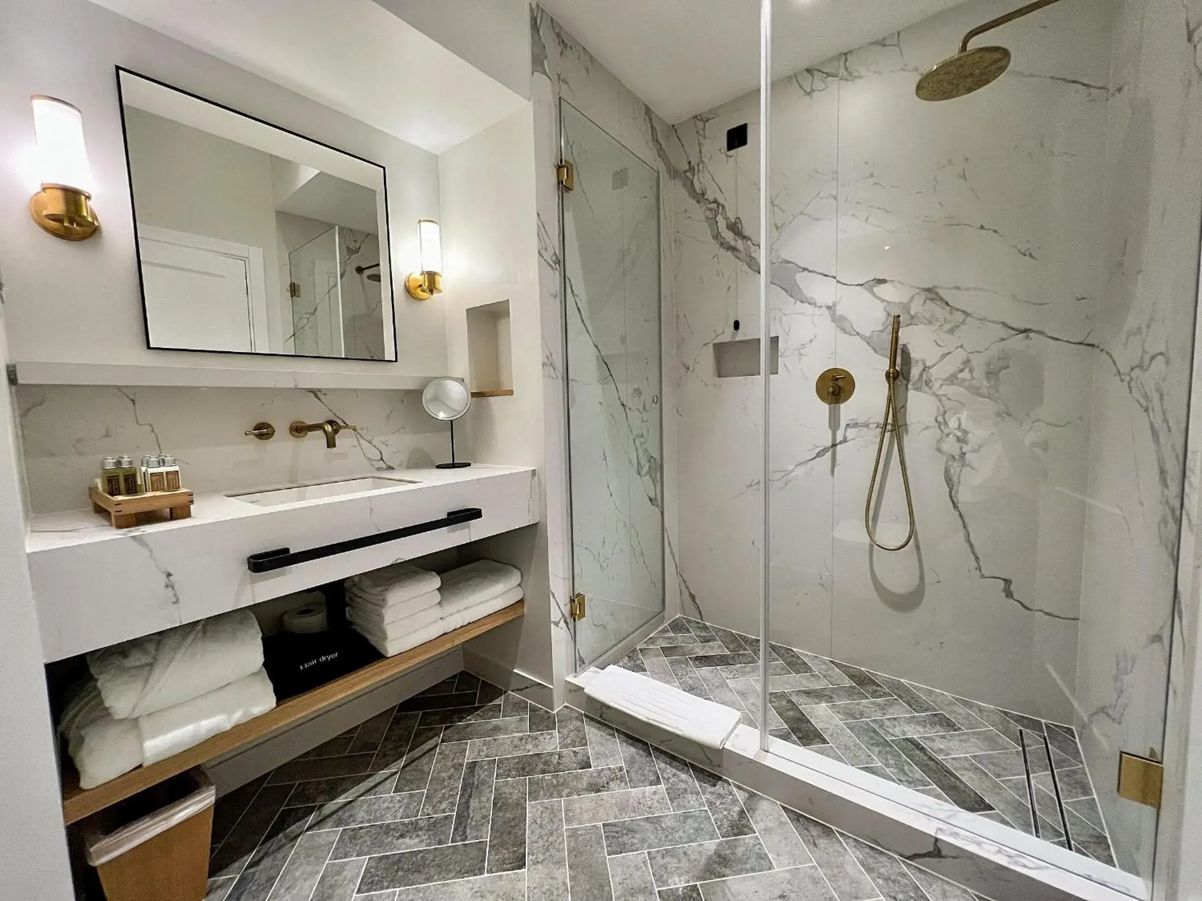 Shower, Bathroom in Boutique Hotel Stari Grad