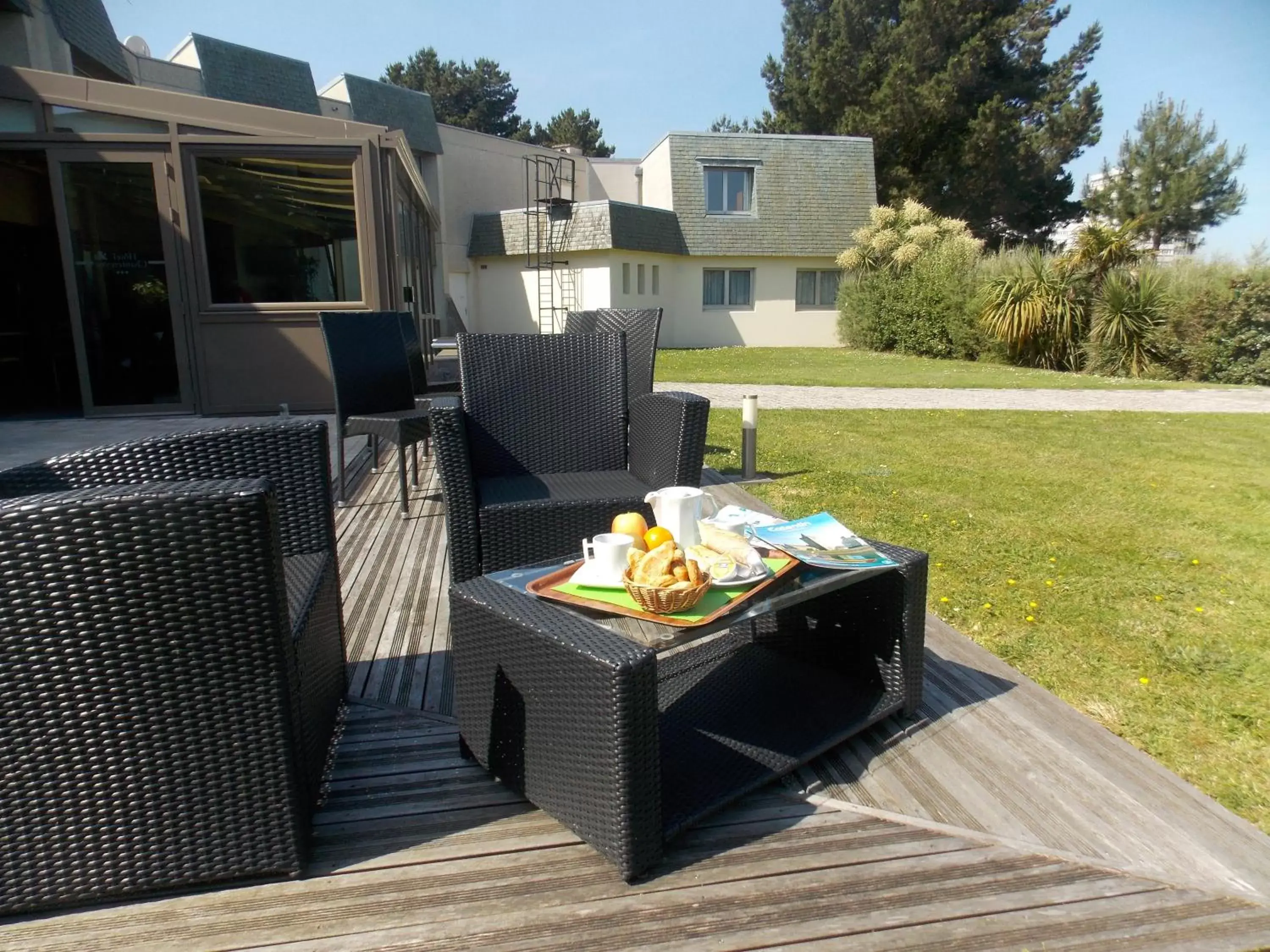 Balcony/Terrace in Hotel Chantereyne