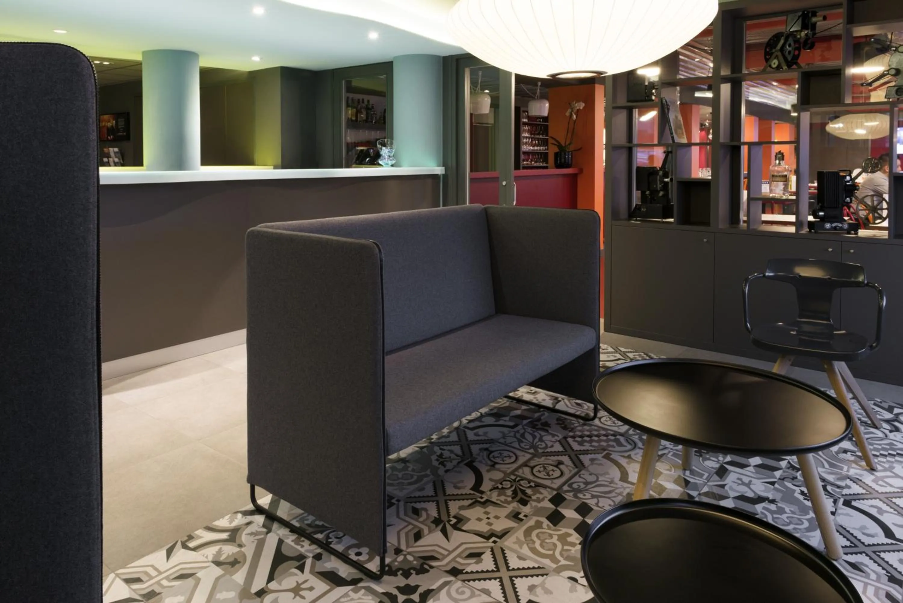 Lobby or reception in ibis Styles Lyon Centre Confluence