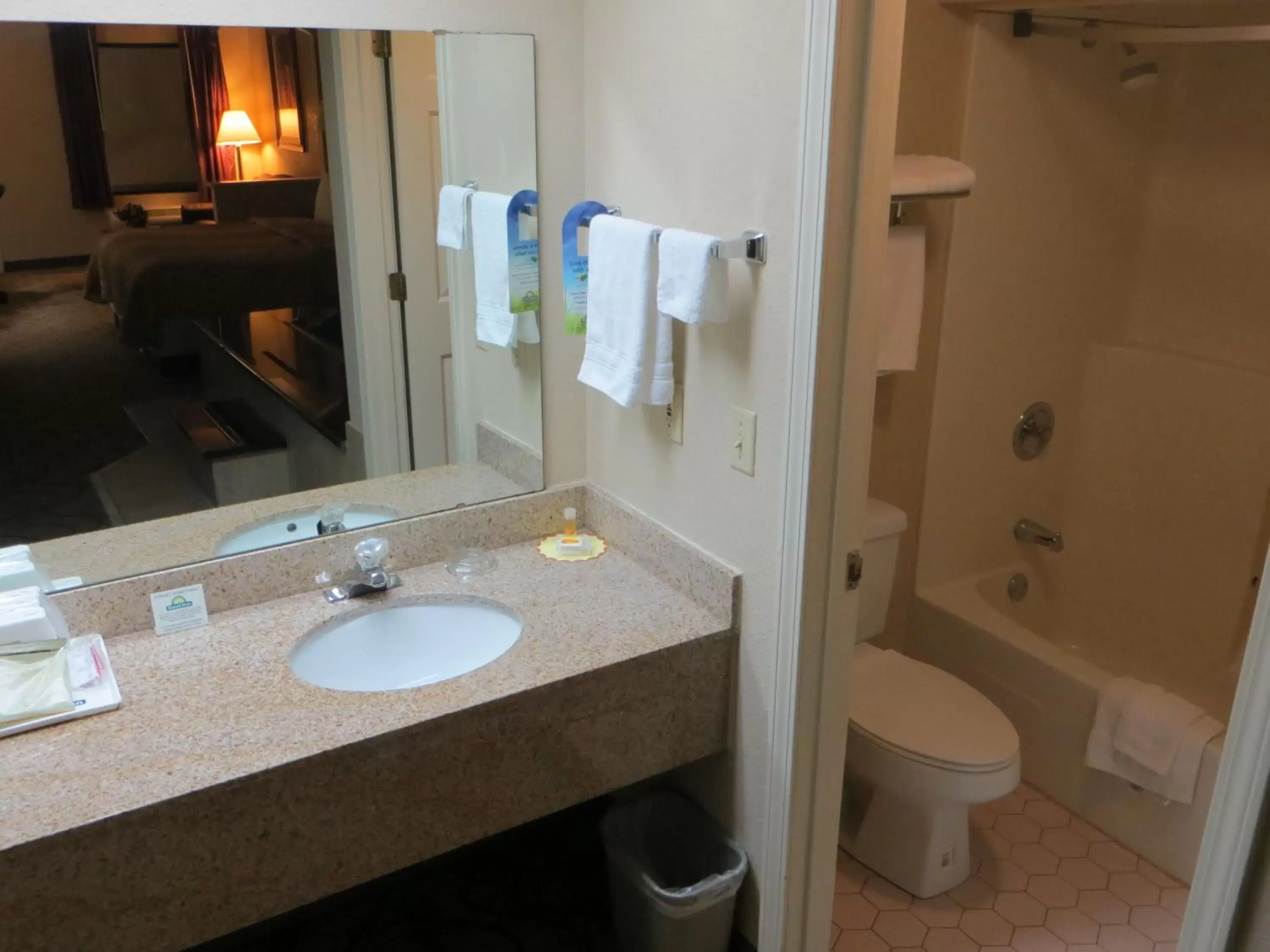 Bathroom in Days Inn by Wyndham Elberton