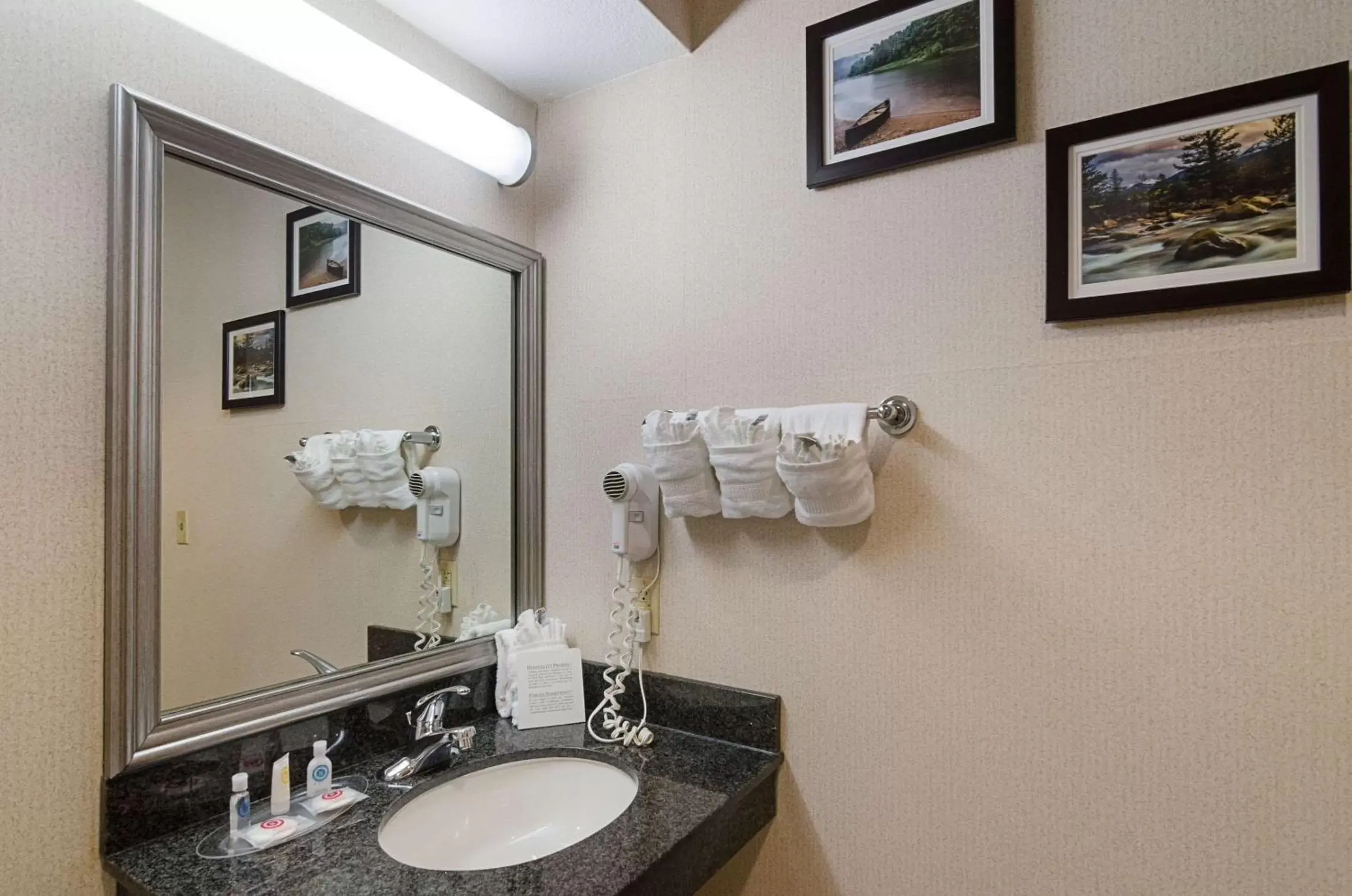 Bathroom in Quality Suites