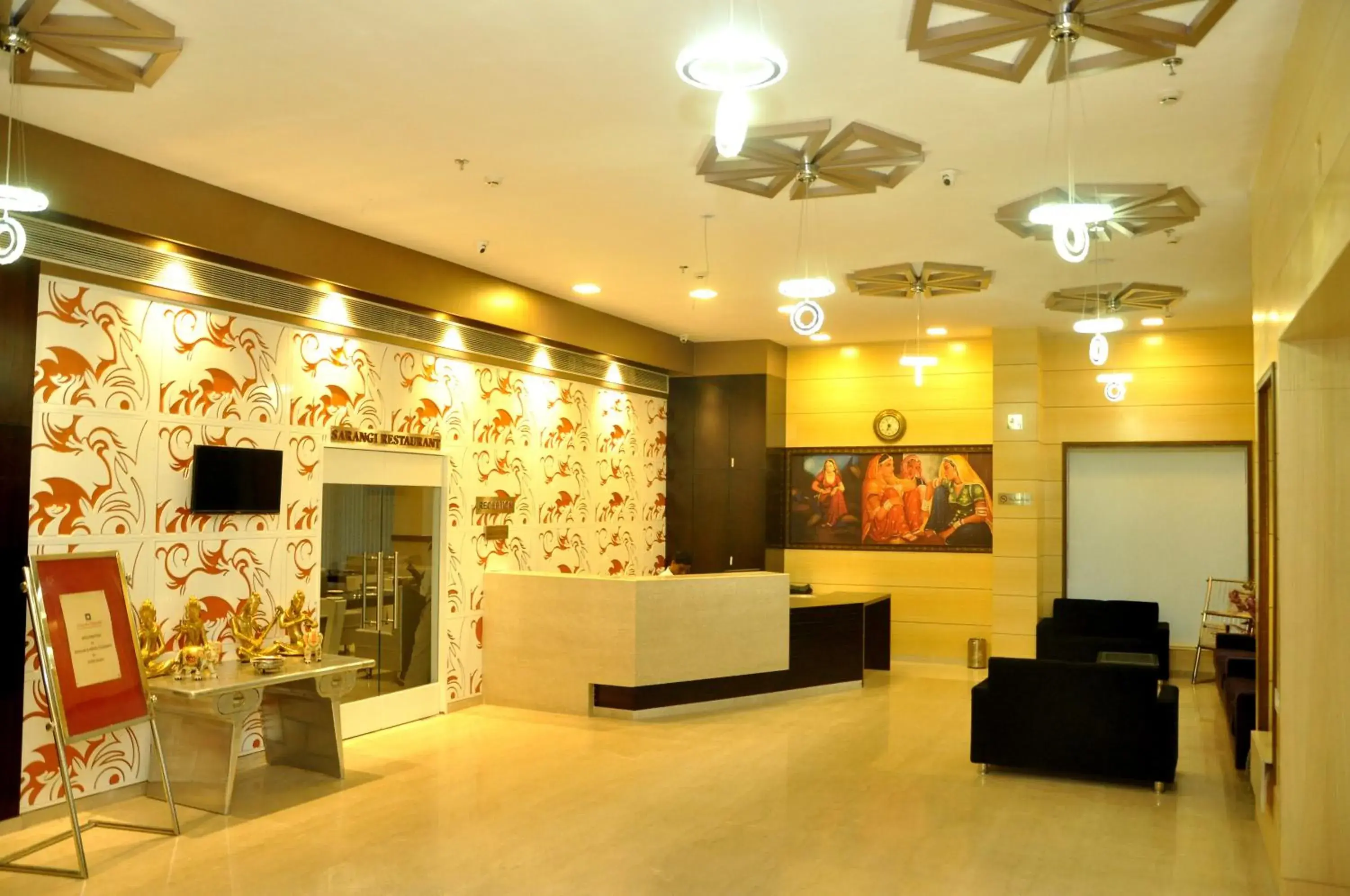 Lobby or reception in Chandra Imperial Lobby or reception in Chandra Imperial
