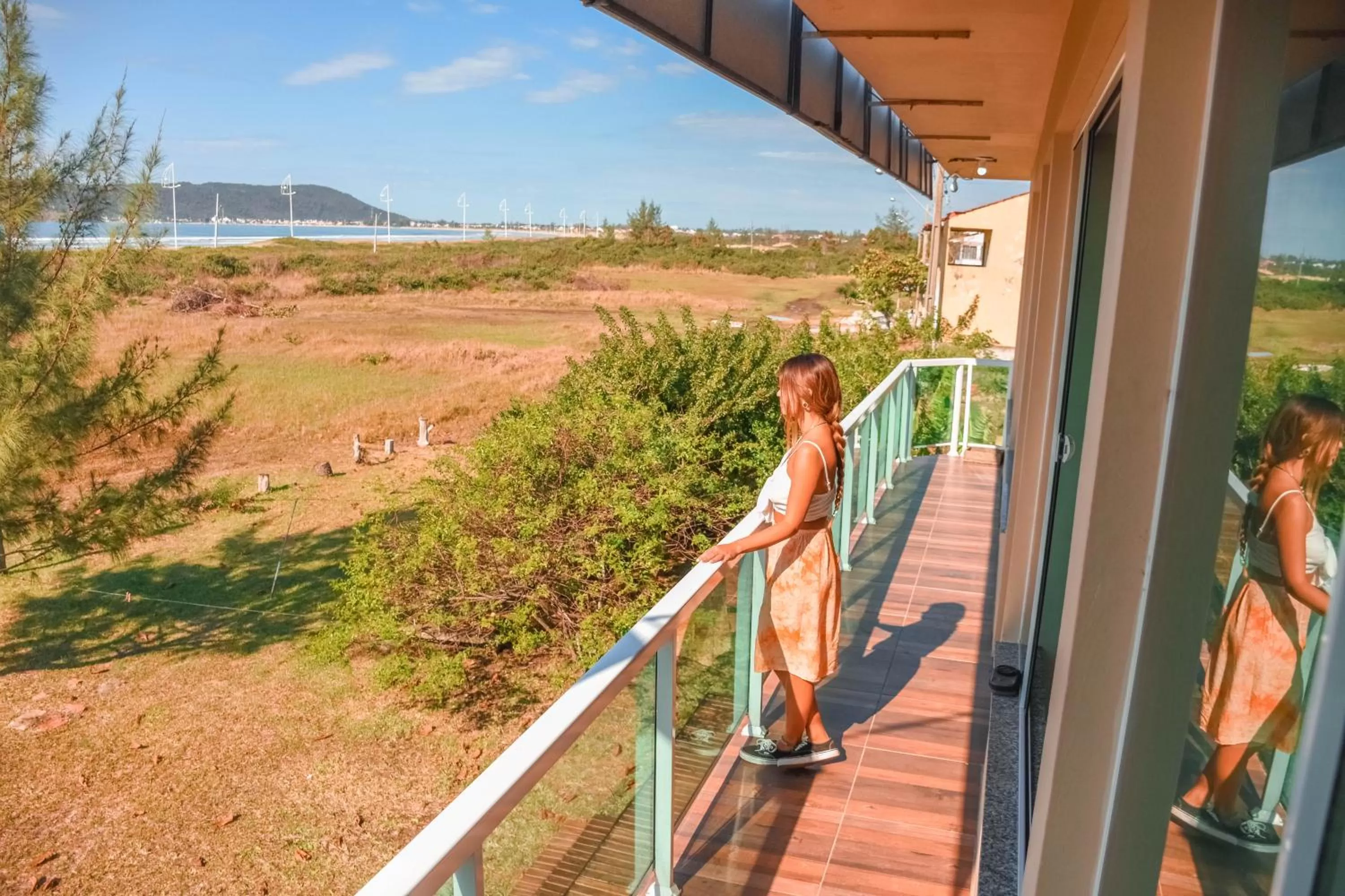 Day, Balcony/Terrace in Pousada Pegadas na Areia