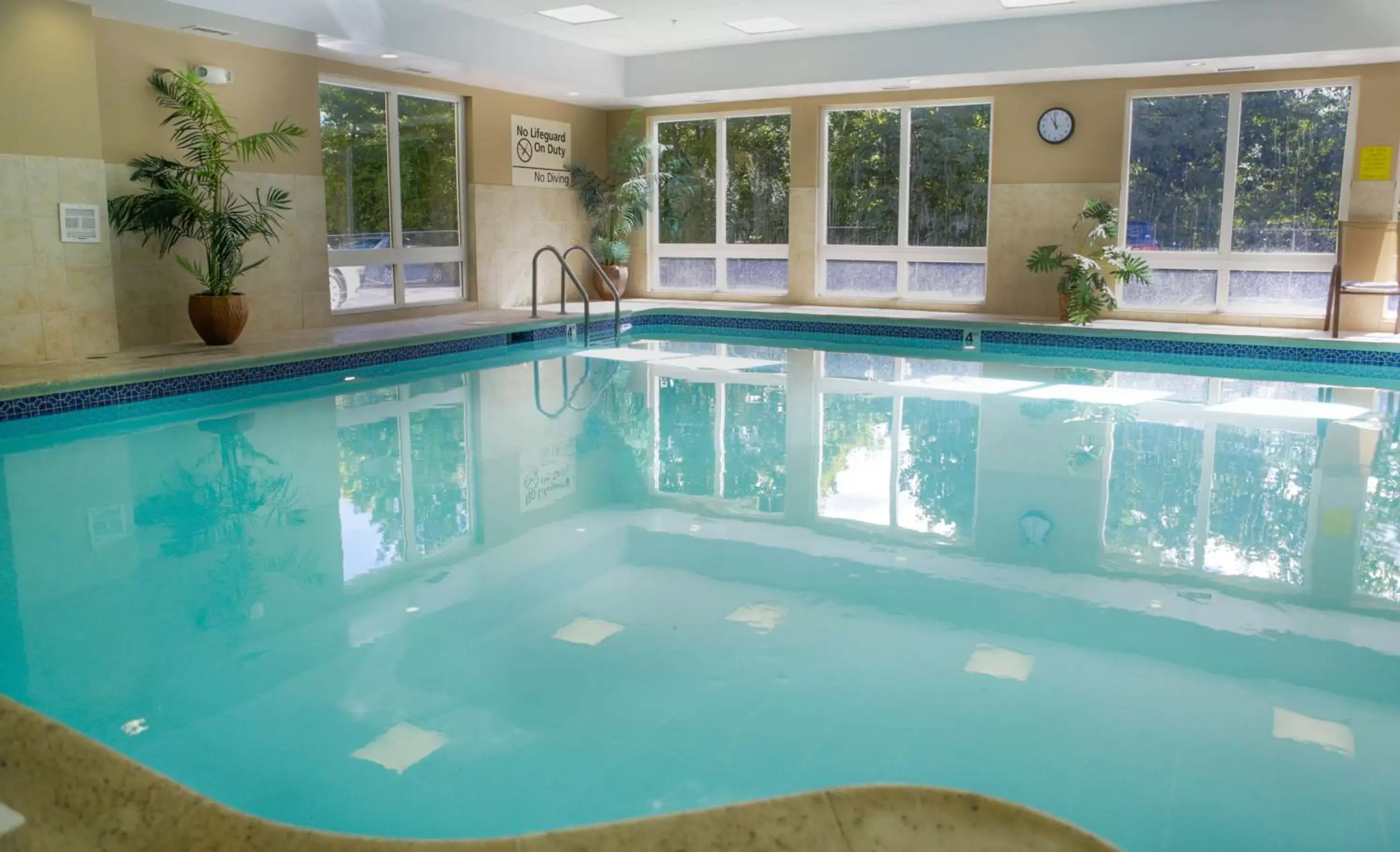 Pool view, Swimming Pool in Hampton Inn & Suites Greenfield