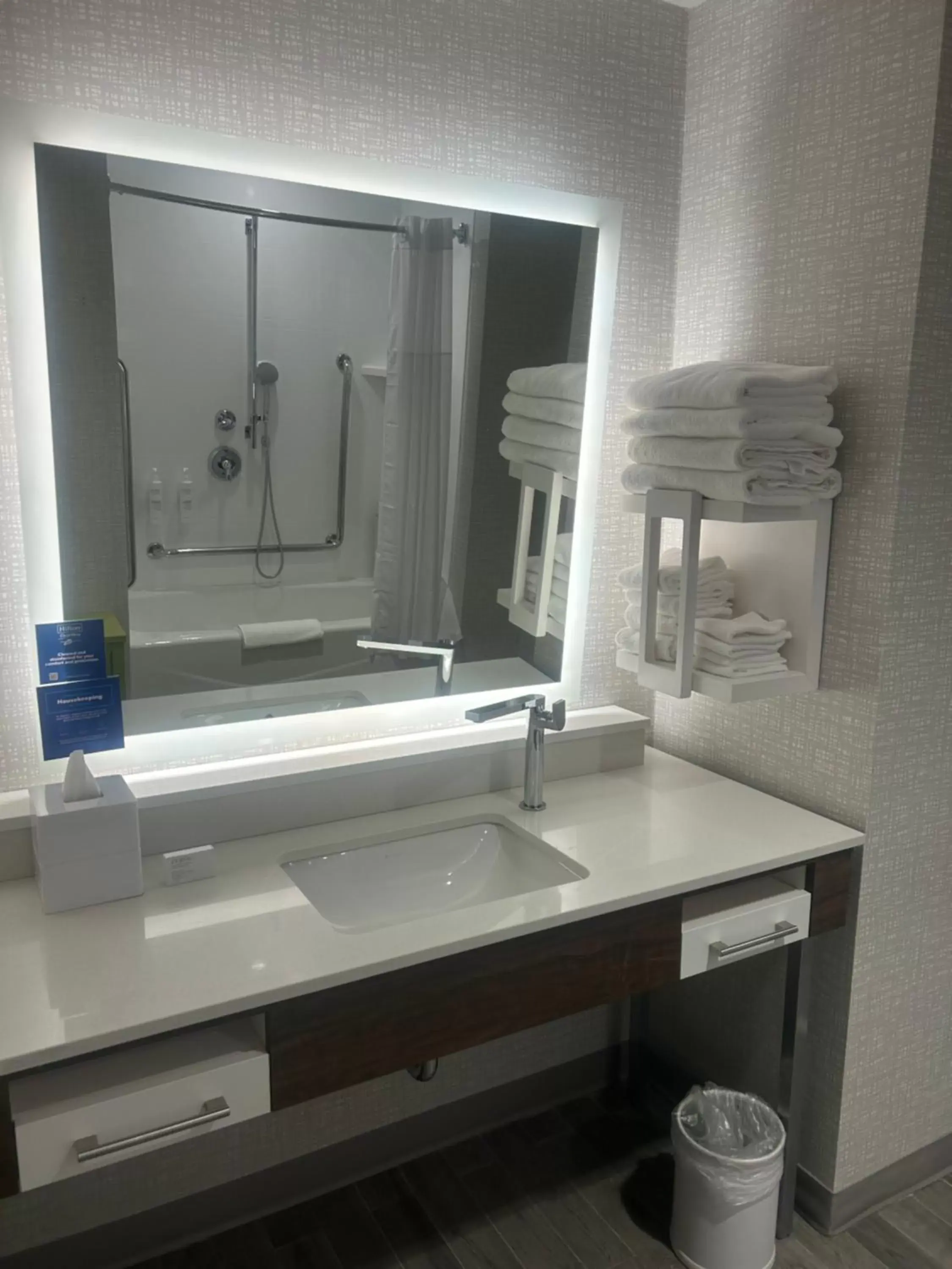 Bathroom in Hampton Inn By Hilton Kingston