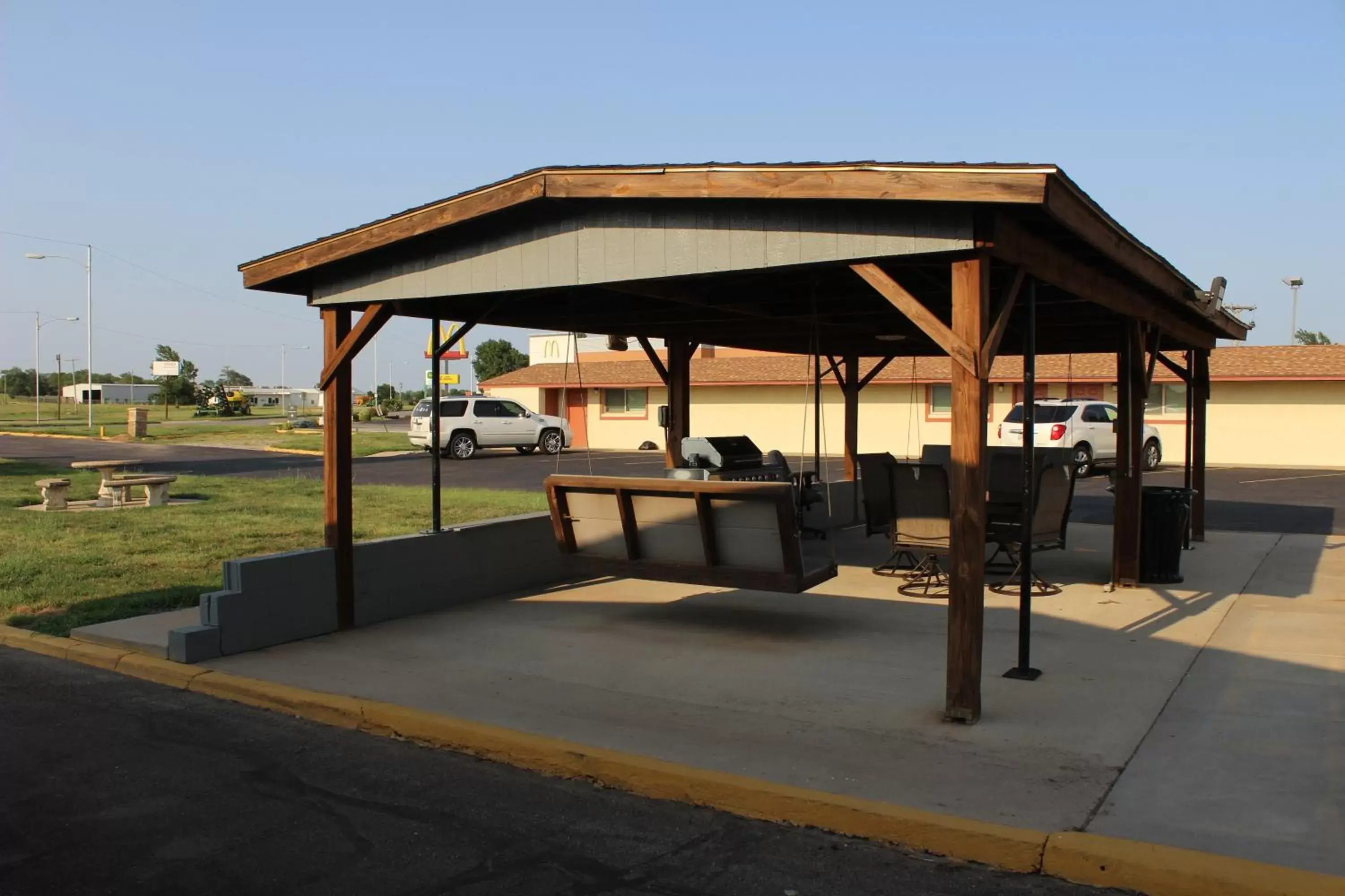 Patio in Copa Motel