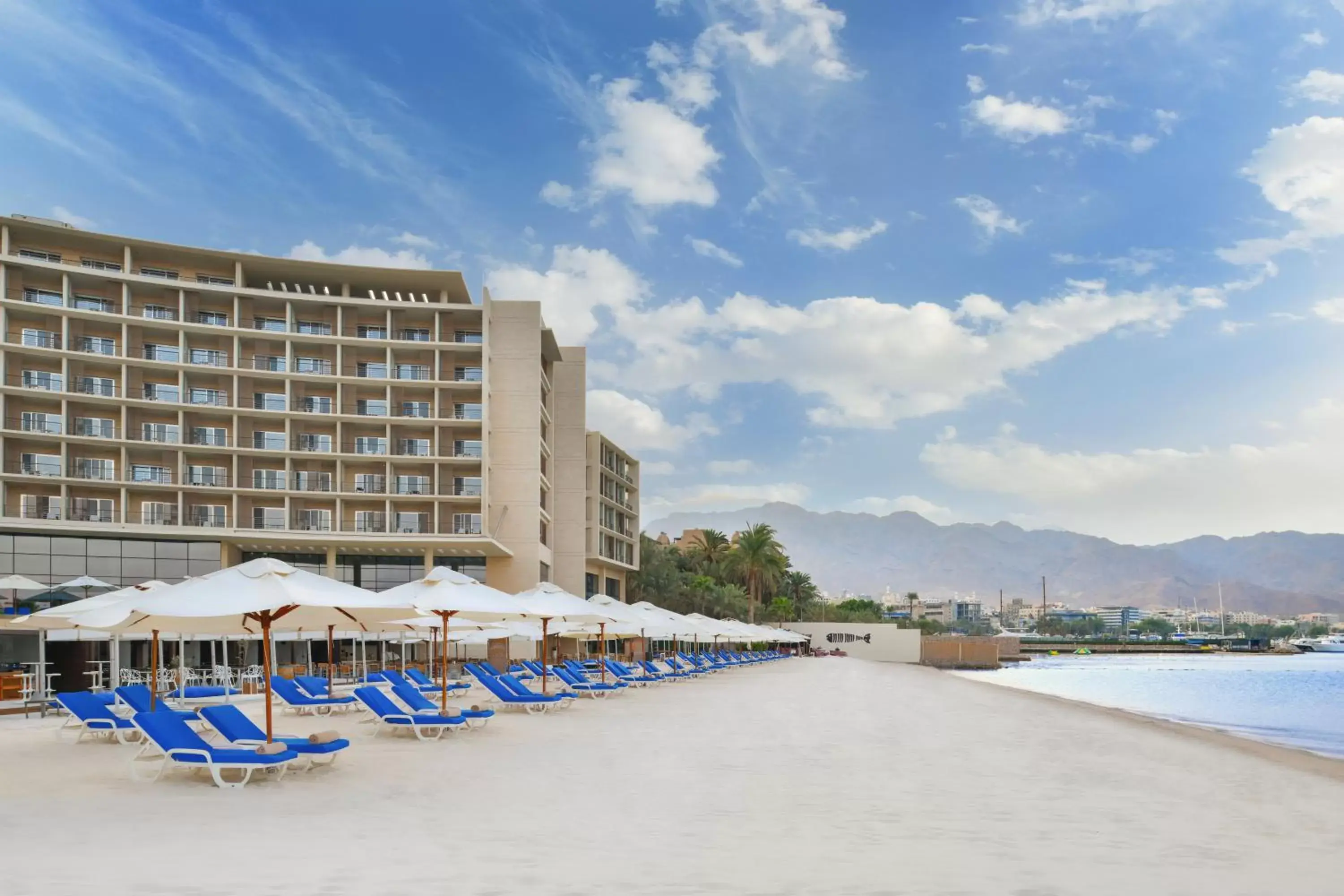 Beach in Kempinski Hotel Aqaba