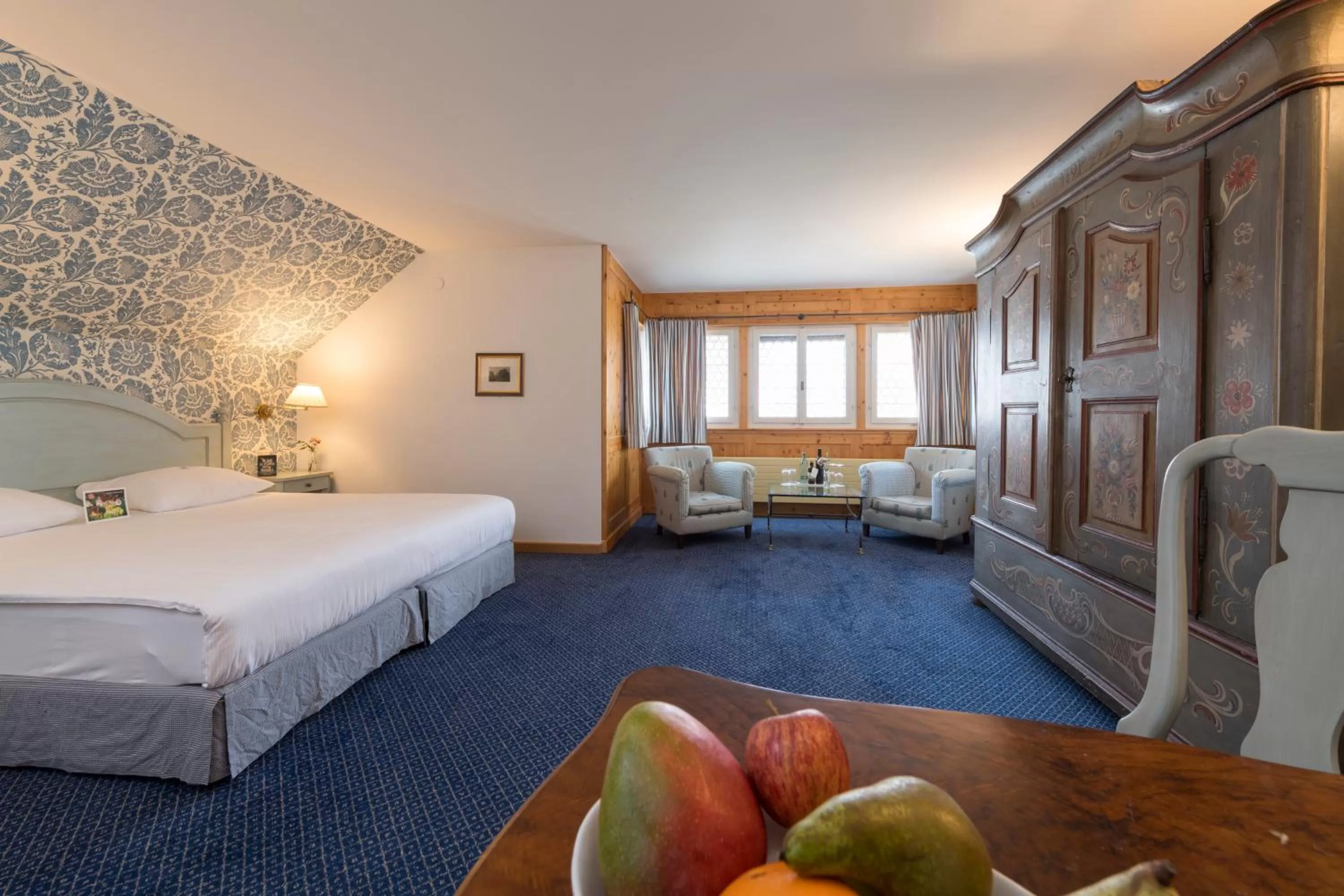 Photo of the whole room, Bed in Hotel & Restaurant Alte Rheinmühle