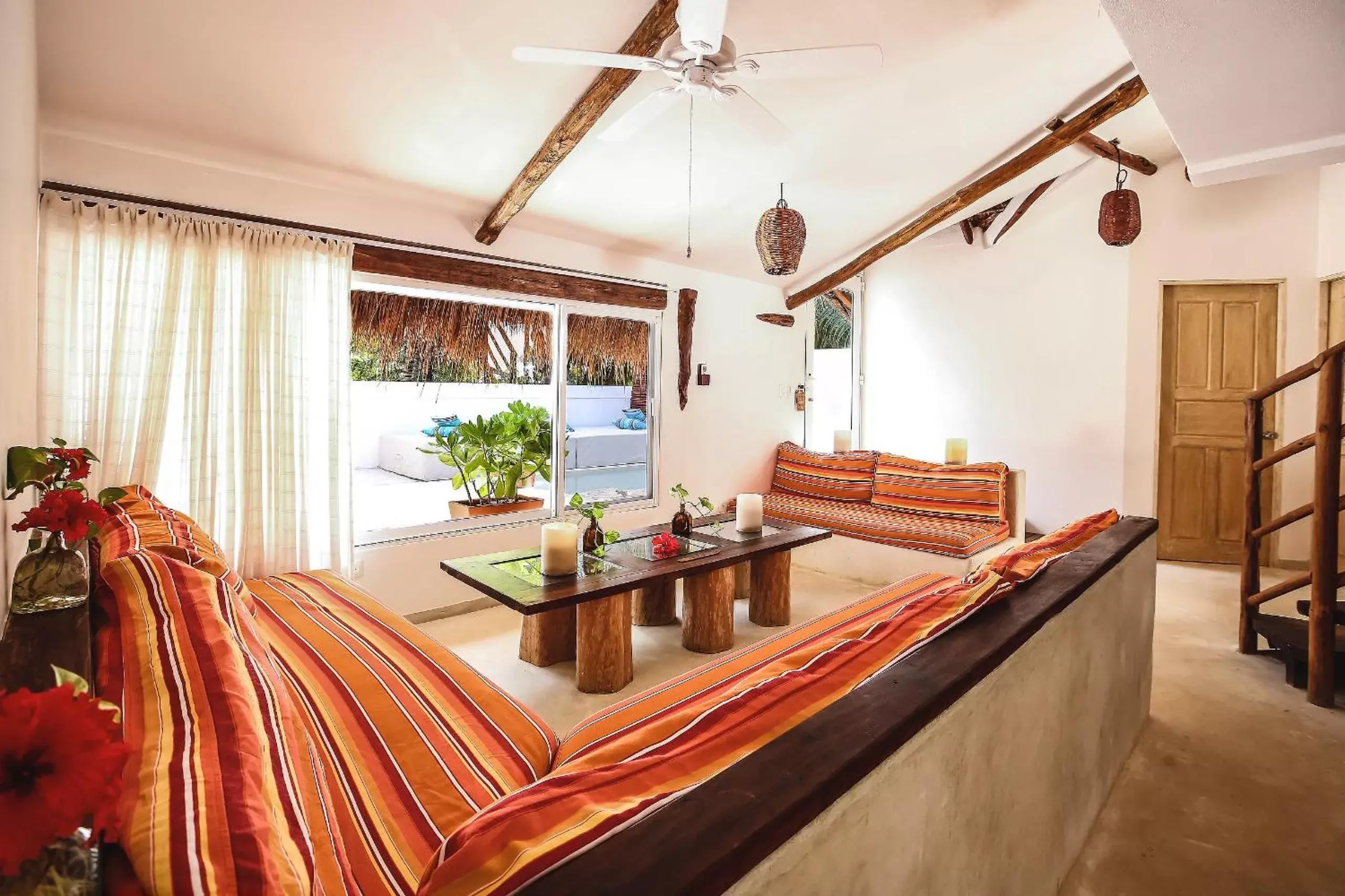 Living room, Seating Area in Cabanas Tulum- Beach Hotel & Spa