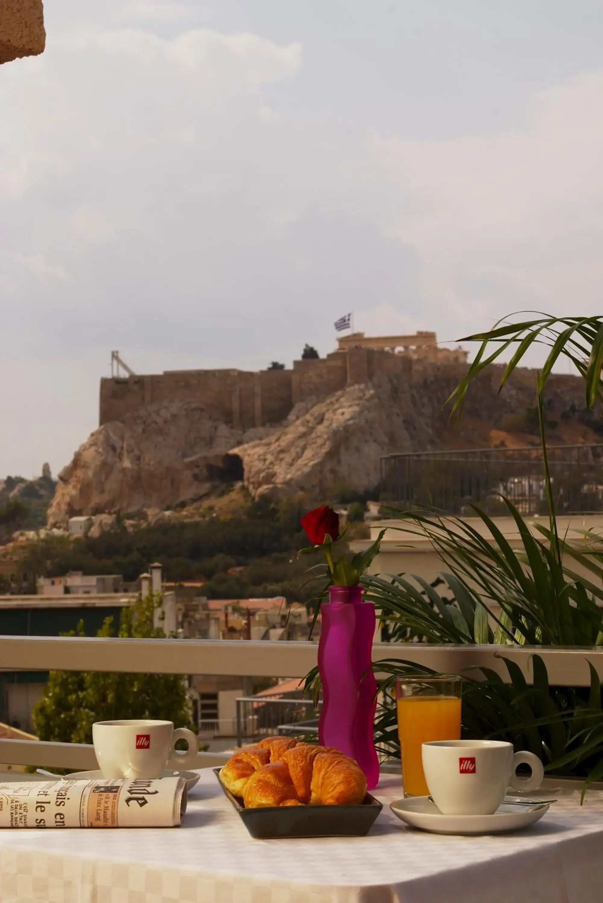 Landmark view in Niki Athens Hotel