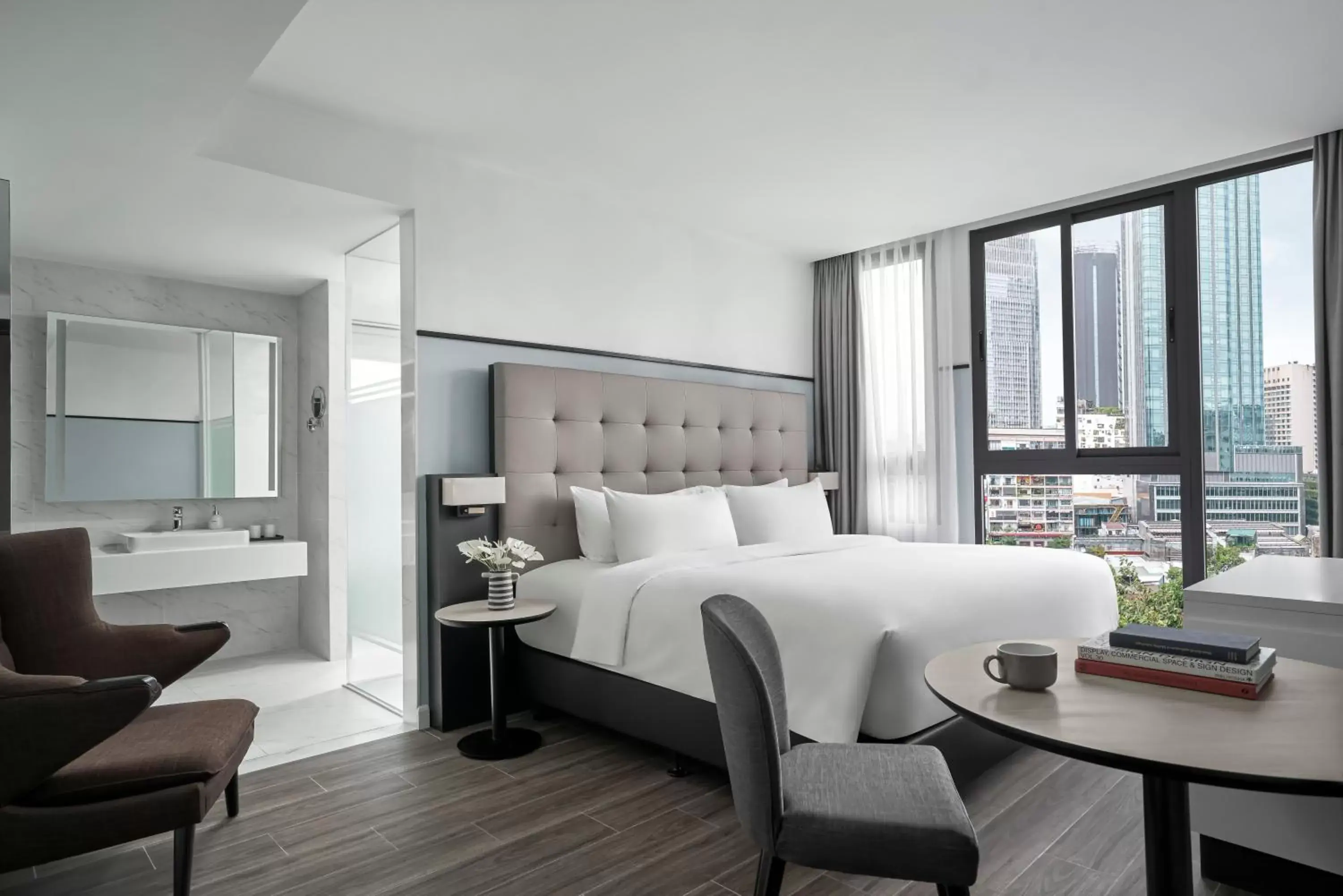 Bed in M Village Hotel Tôn Thất Đạm Bed in M Village Hotel Tôn Thất Đạm