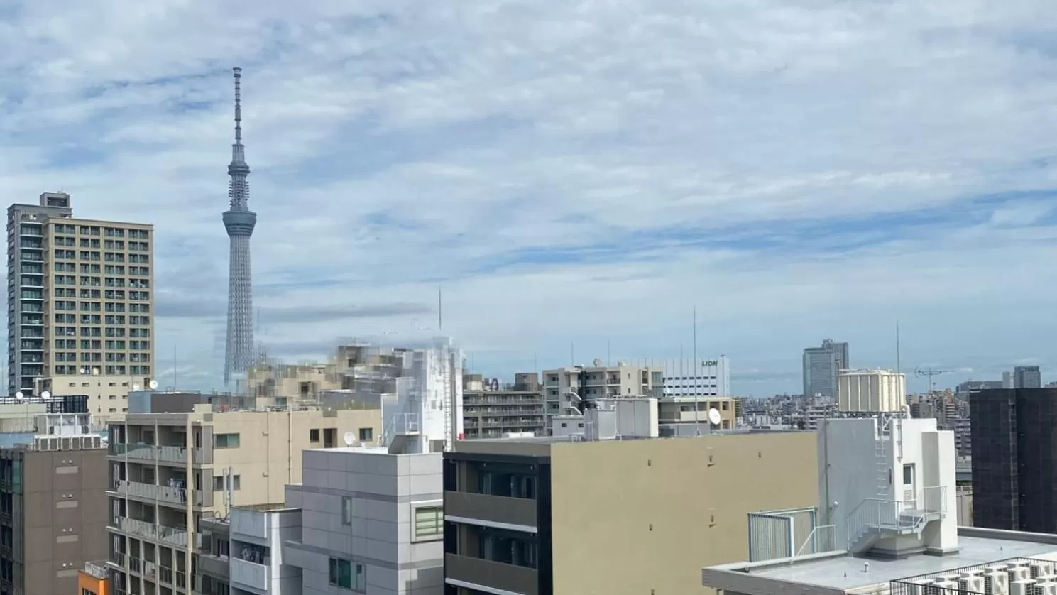 View (from property/room) in Nesthotel alt Kuramae Station