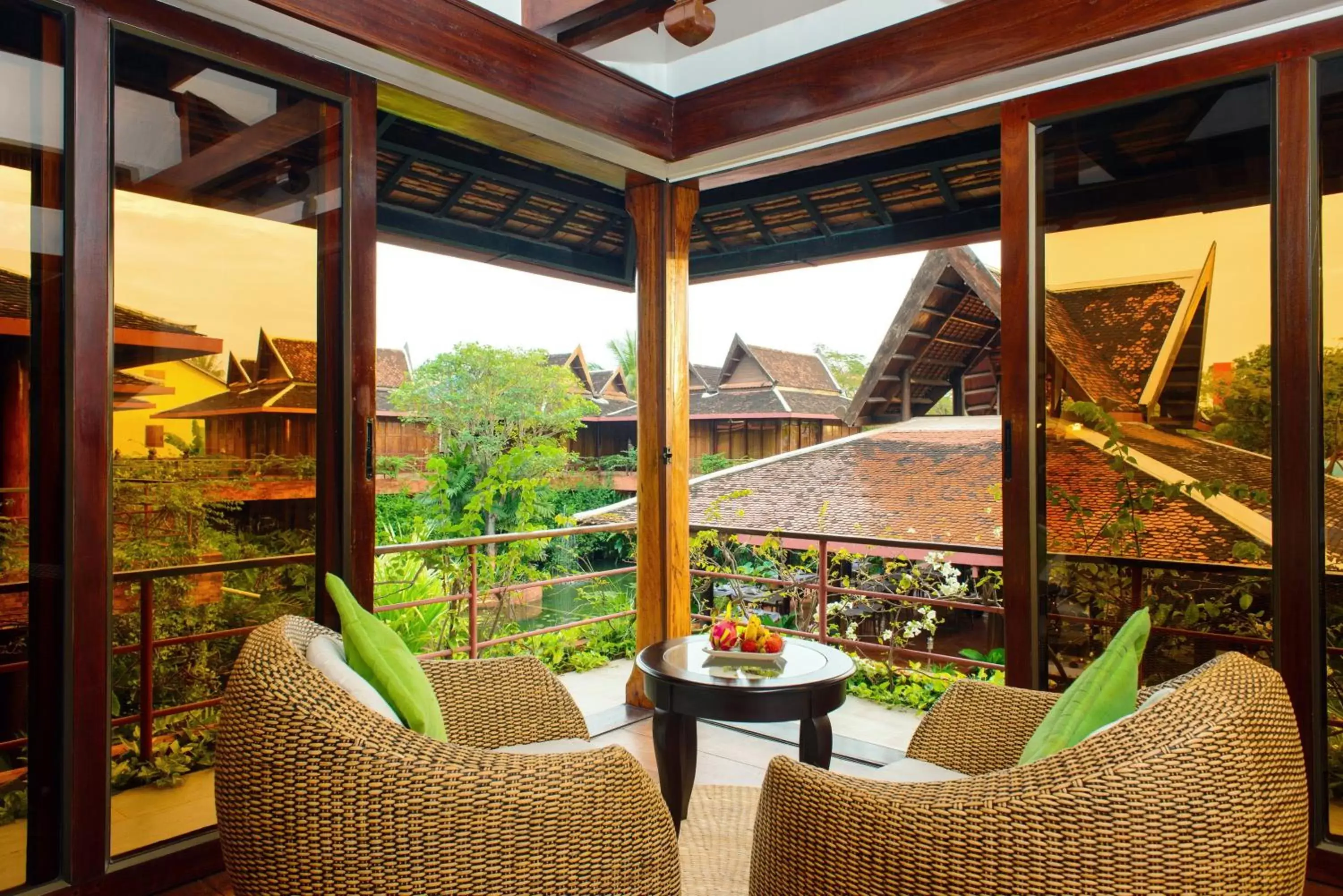 Balcony/Terrace, Seating Area in Angkor Village Hotel